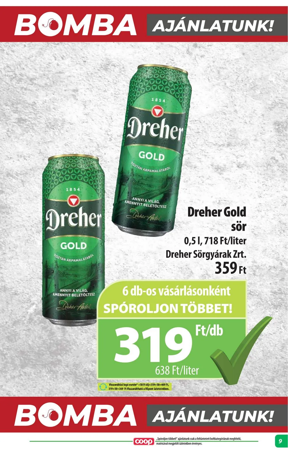 Coop akciós újság Alföld 07.25–07.31 – 9. oldal