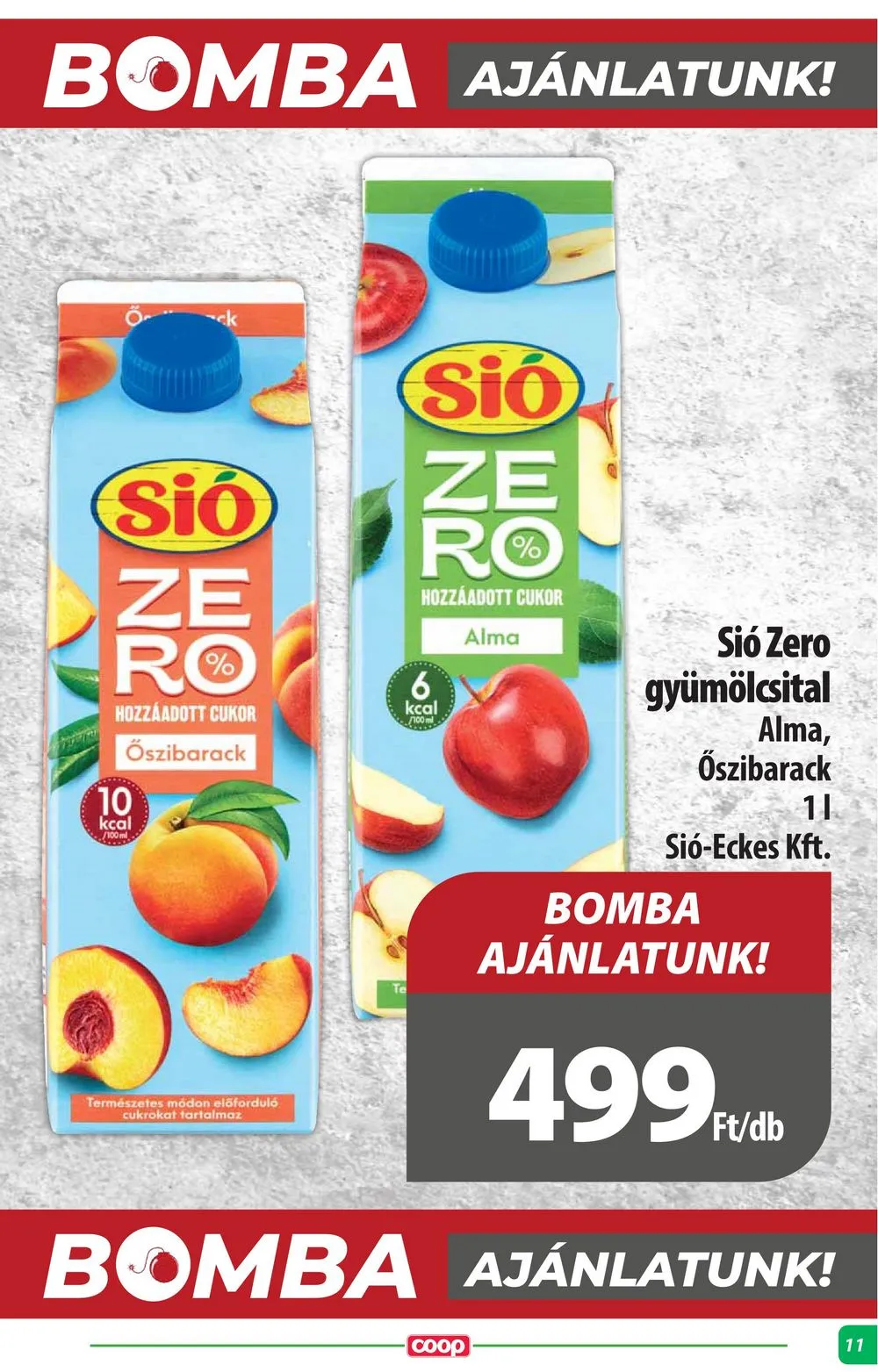 Coop akciós újság Alföld 08.15–08.21 – 11. oldal