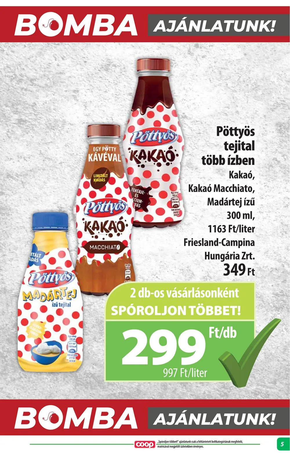 Coop akciós újság Alföld 08.15–08.21 – 5. oldal