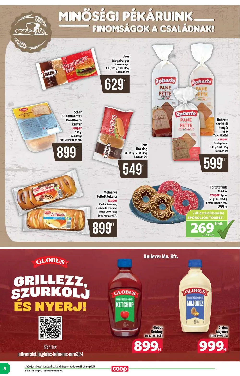 Coop akciós újság Alföld 08.15–08.21 – 8. oldal
