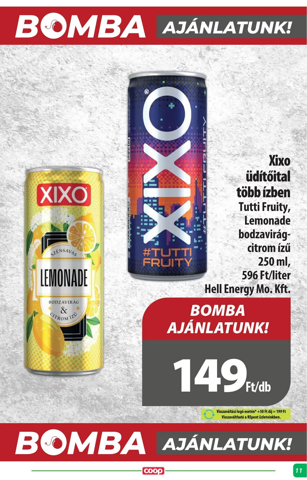 Coop akciós újság Alföld 08.22–08.28 – 11. oldal