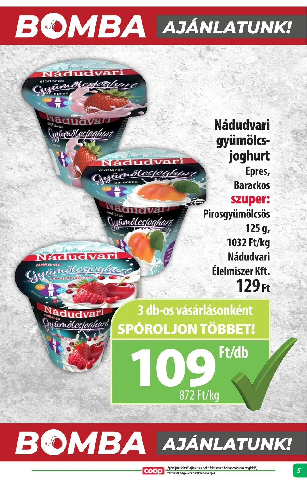 Coop akciós újság Alföld 08.22–08.28 – 5. oldal