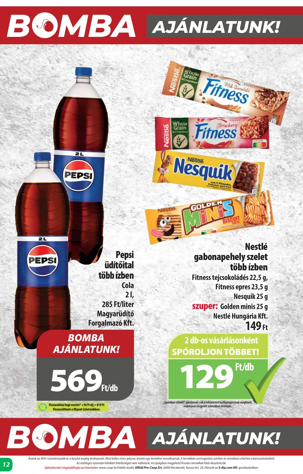 Coop akciós újság Alföld 09.19–09.25 – 12. oldal