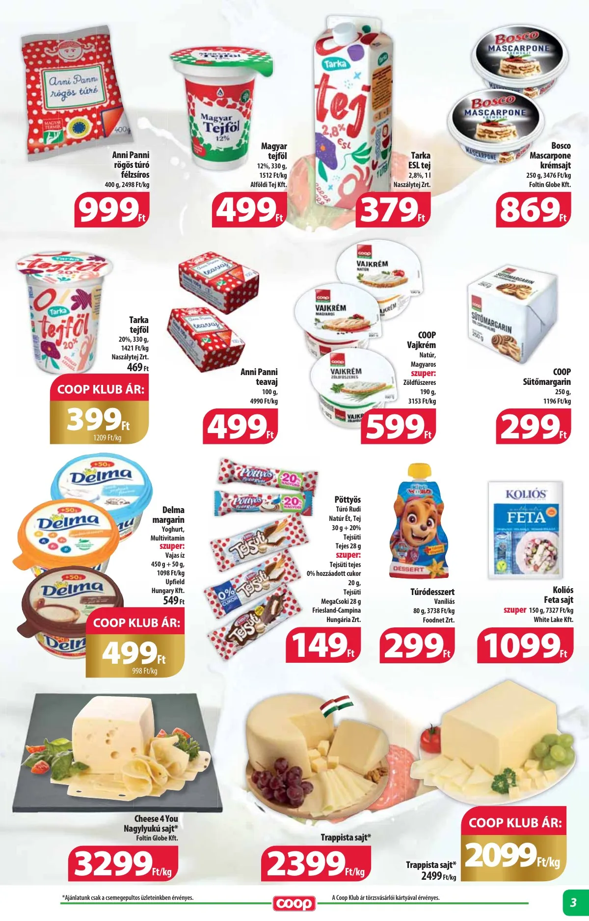 Coop akciós újság Alföld 09.19–09.25 – 3. oldal