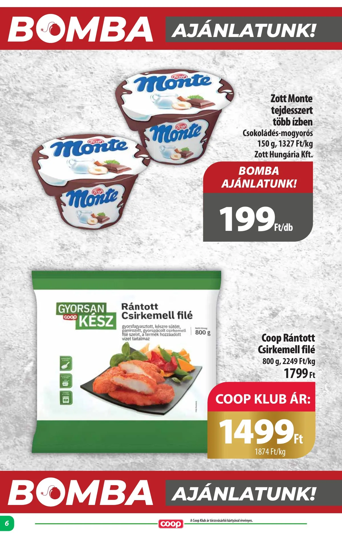 Coop akciós újság Alföld 09.19–09.25 – 6. oldal