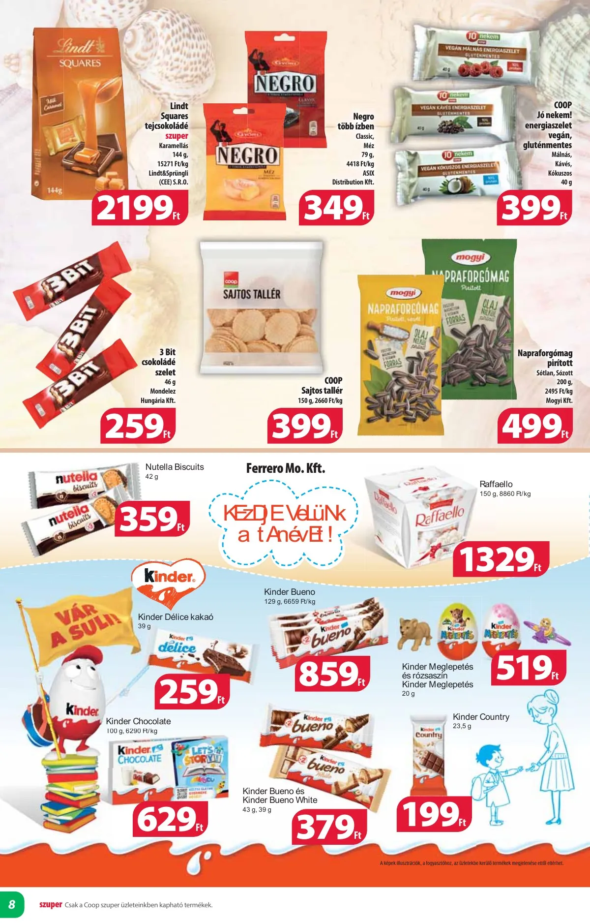 Coop akciós újság Alföld 09.19–09.25 – 8. oldal