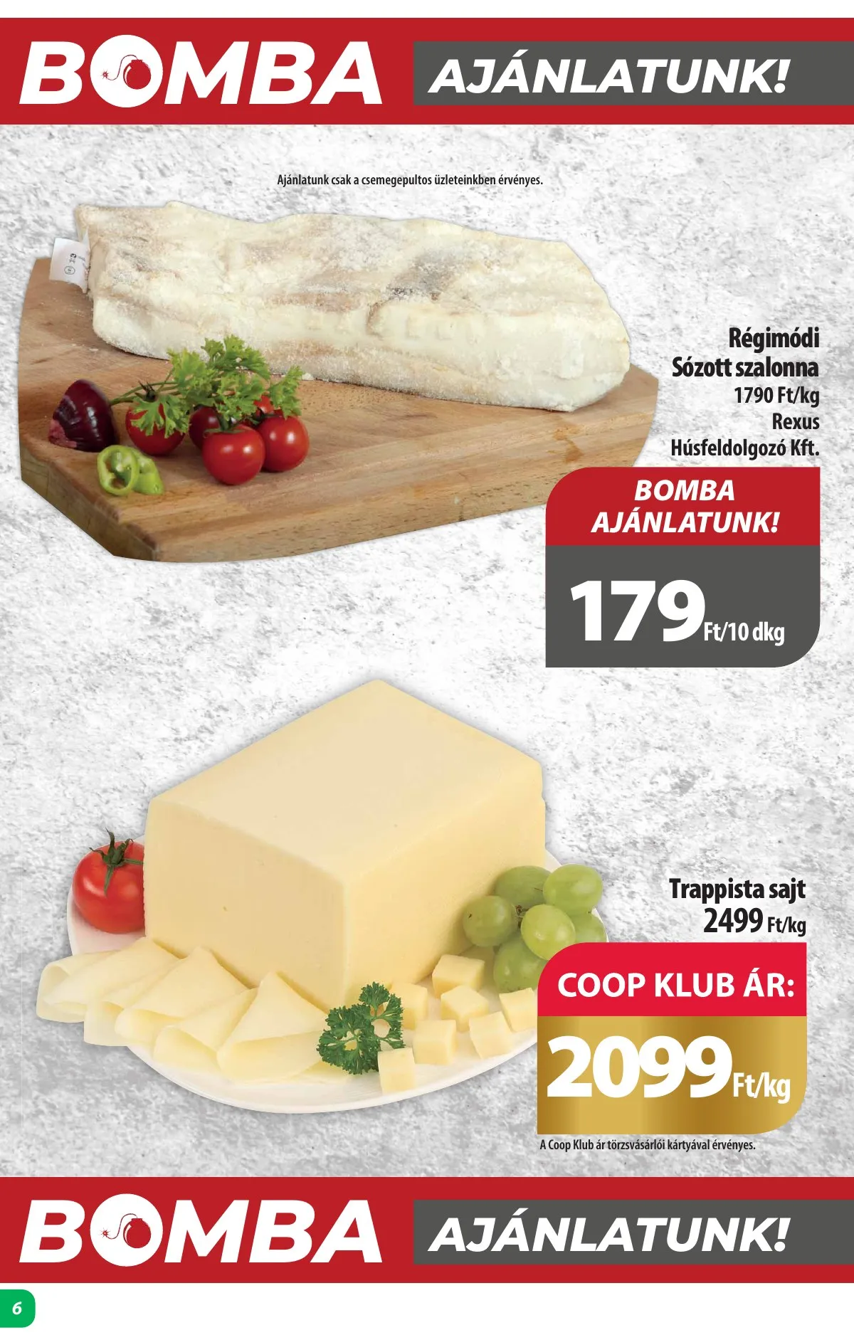 Coop akciós újság Alföld 09.26–10.02 – 6. oldal