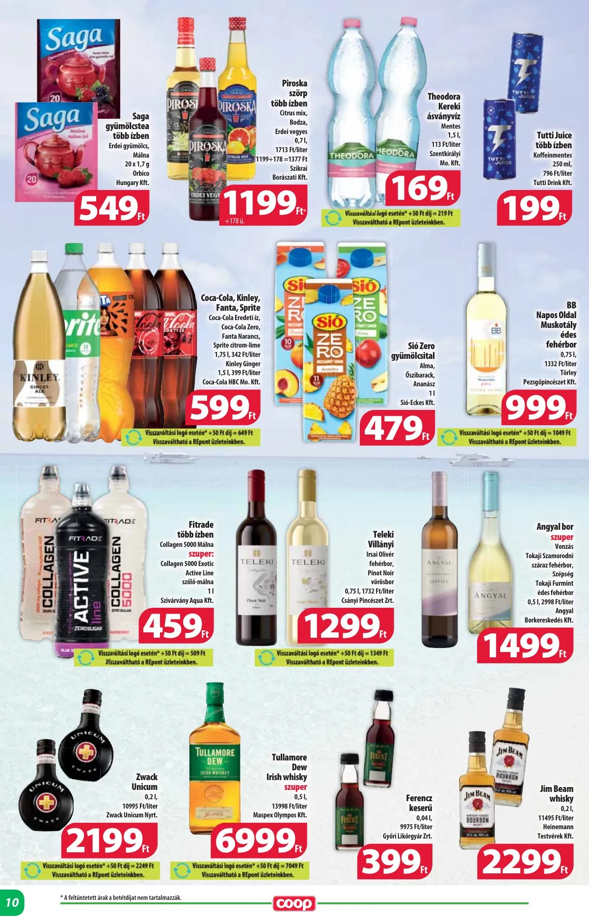 Coop akciós újság Alföld 10.17–10.22 – 10. oldal