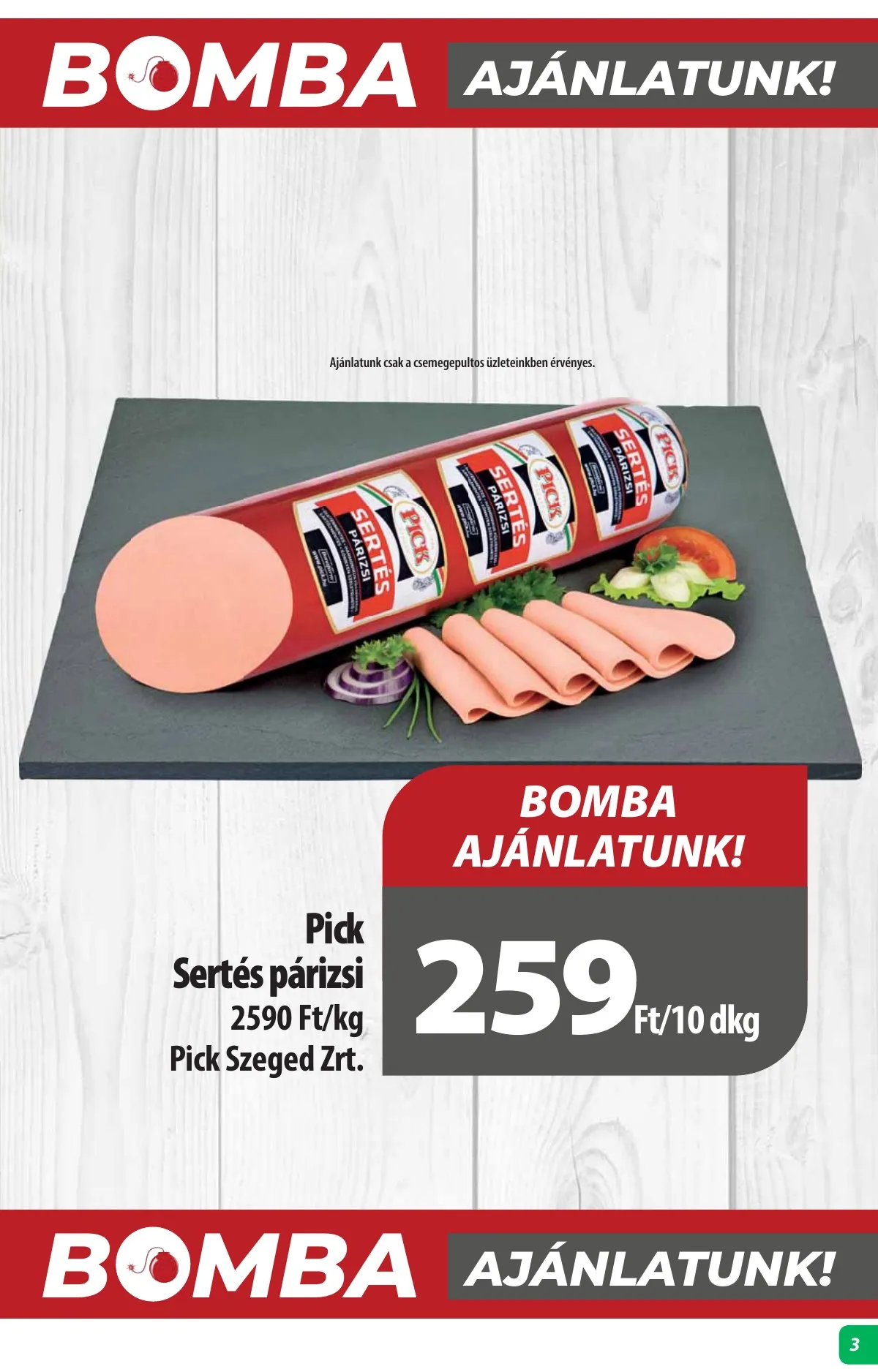 Coop akciós újság Alföld 10.17–10.22 – 3. oldal
