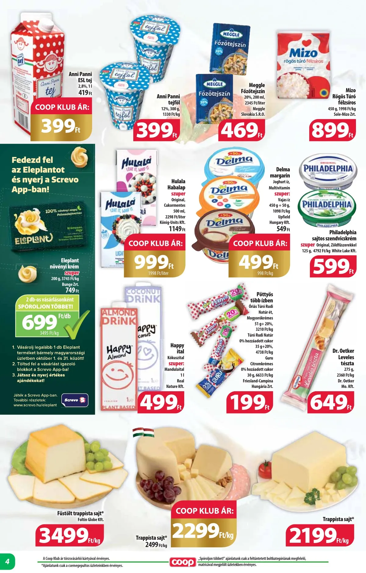 Coop akciós újság Alföld 10.17–10.22 – 4. oldal