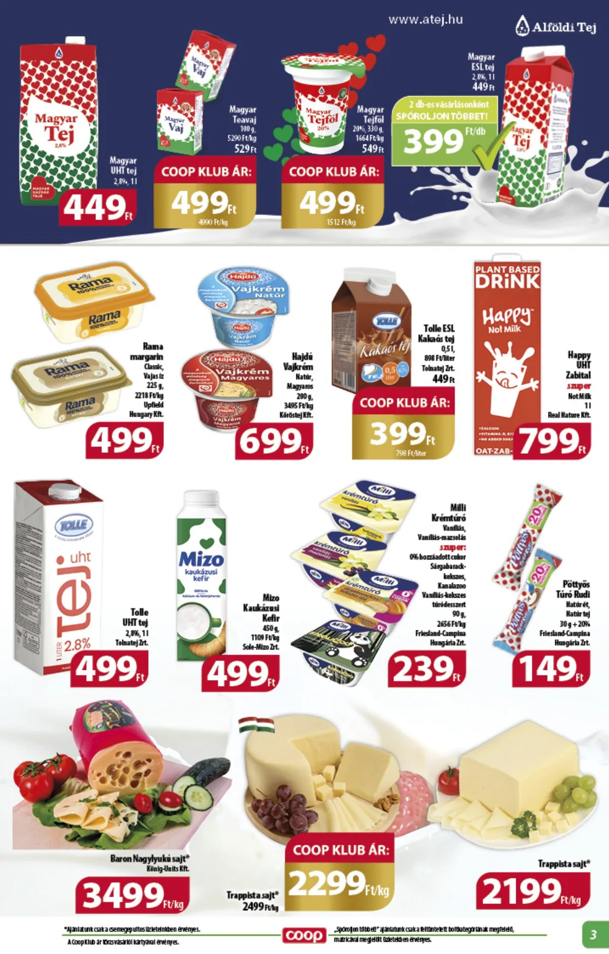 Coop akciós újság Alföld 10.24–10.30 – 3. oldal