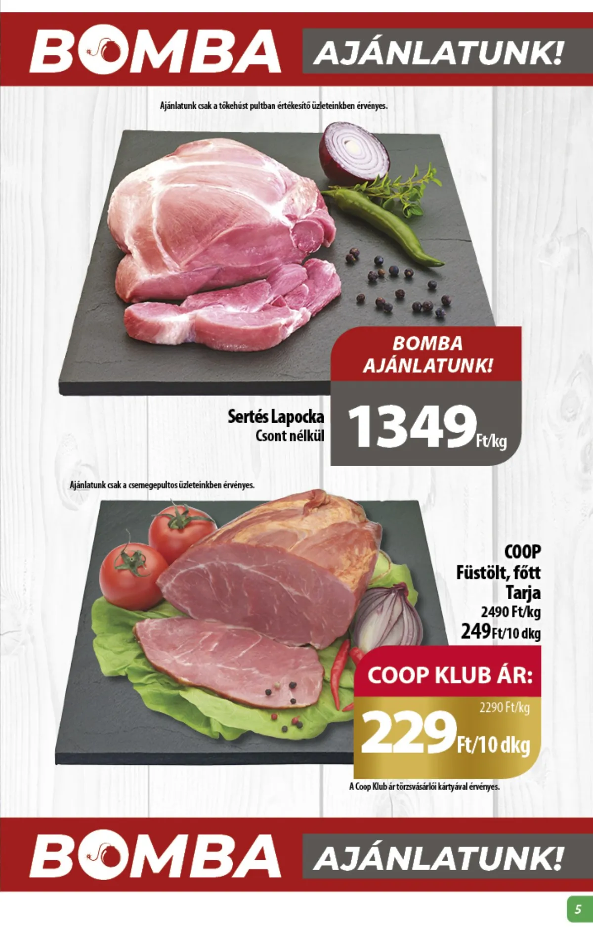 Coop akciós újság Alföld 10.24–10.30 – 5. oldal