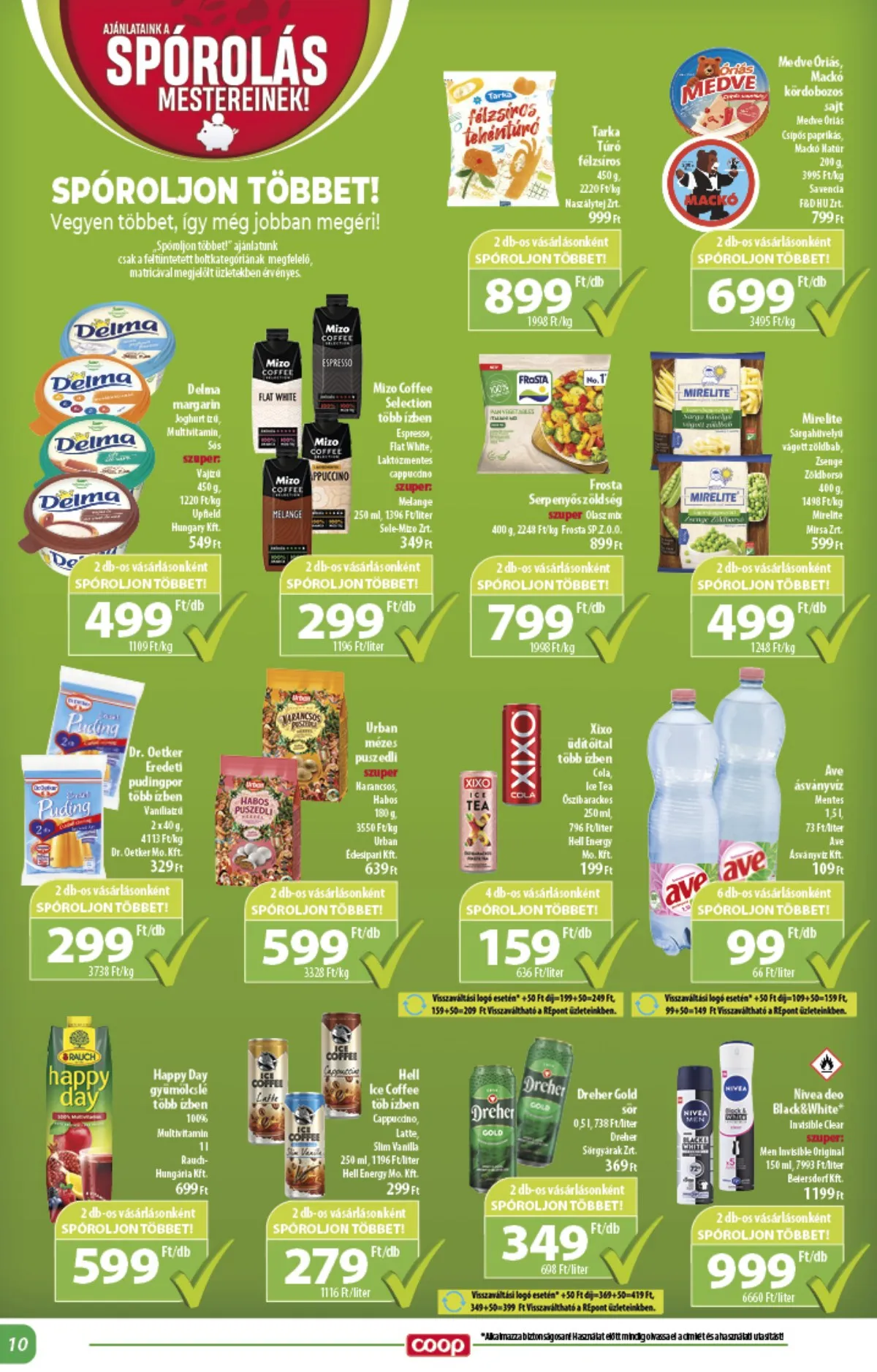 Coop akciós újság Alföld 11.14–11.20 – 10. oldal