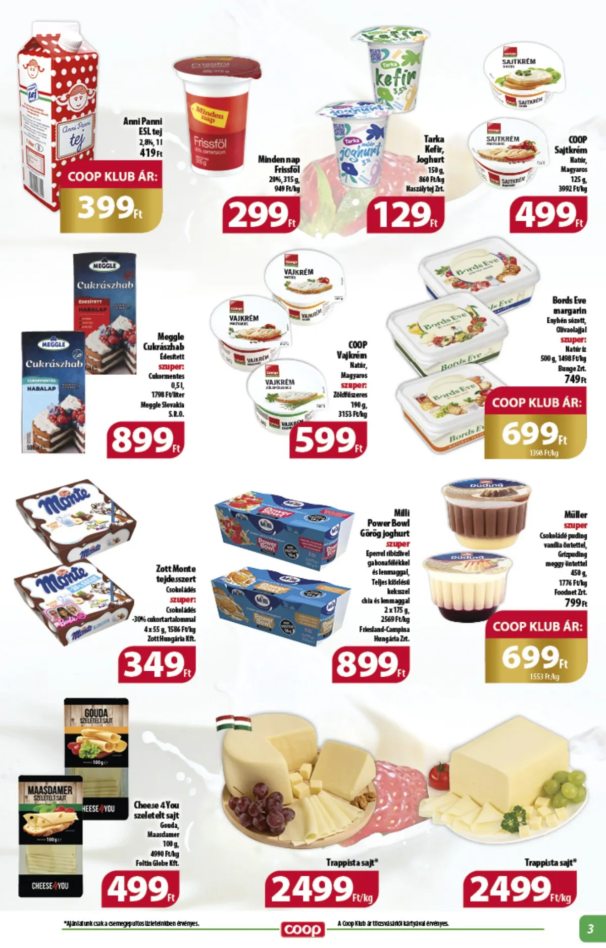 Coop akciós újság Alföld 11.14–11.20 – 3. oldal