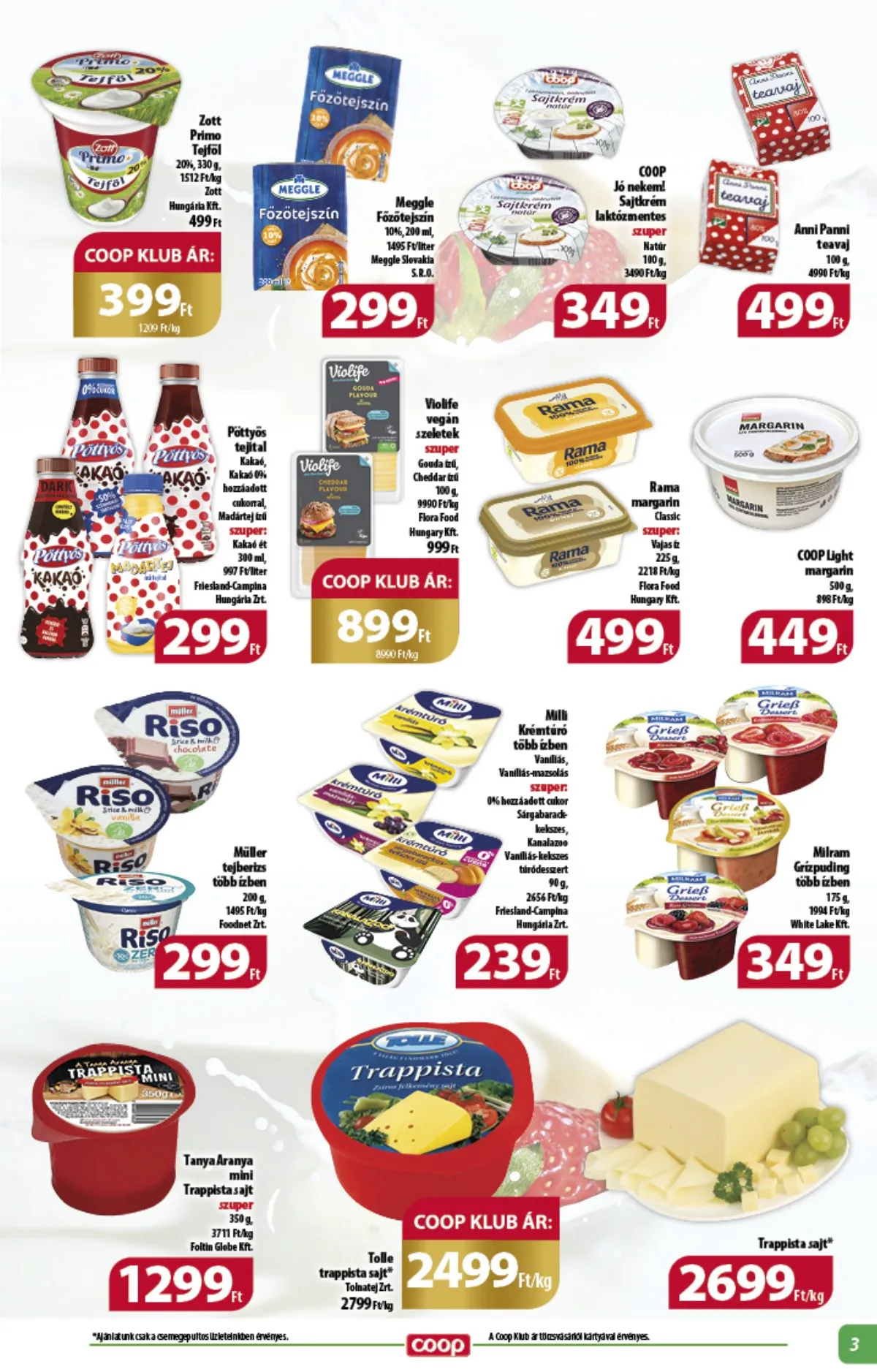 Coop akciós újság Alföld 11.21–11.27 – 3. oldal