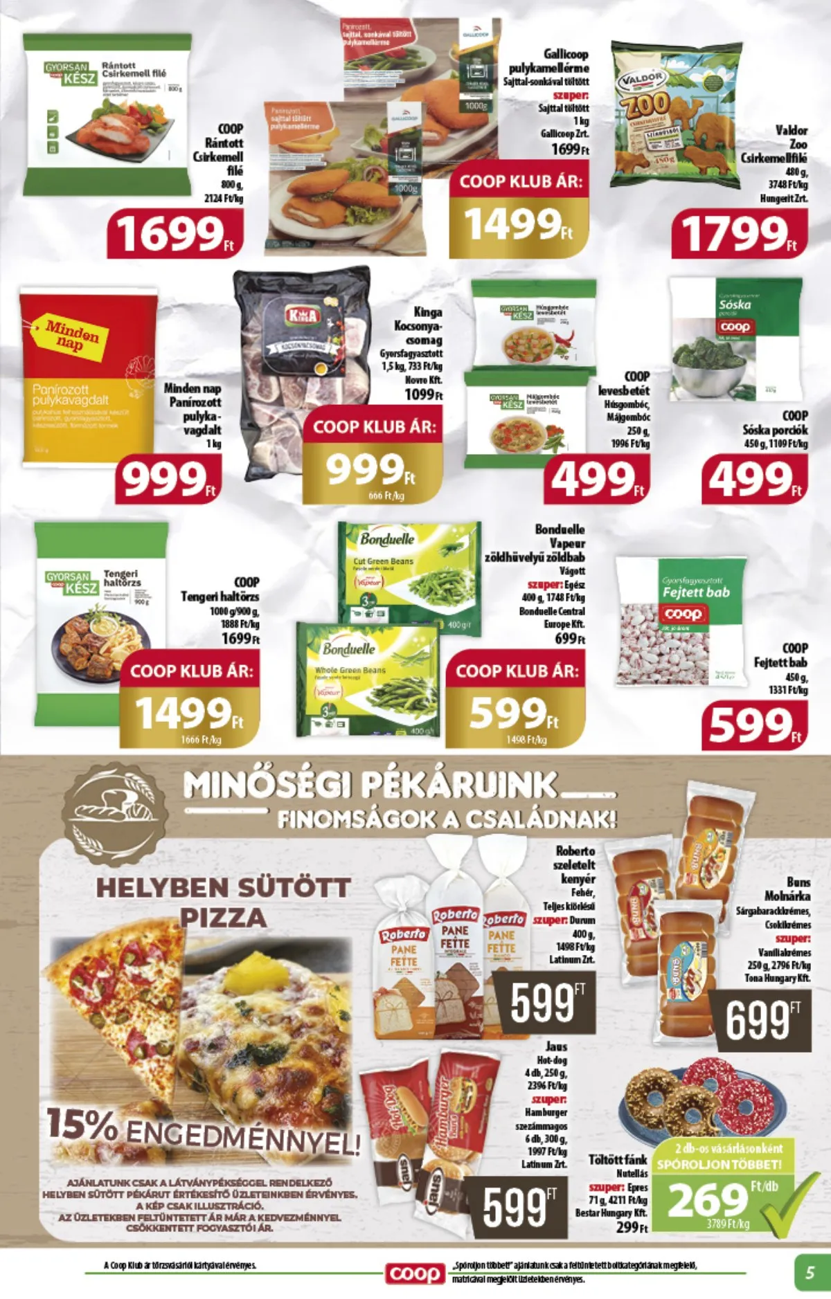 Coop akciós újság Alföld 11.21–11.27 – 5. oldal