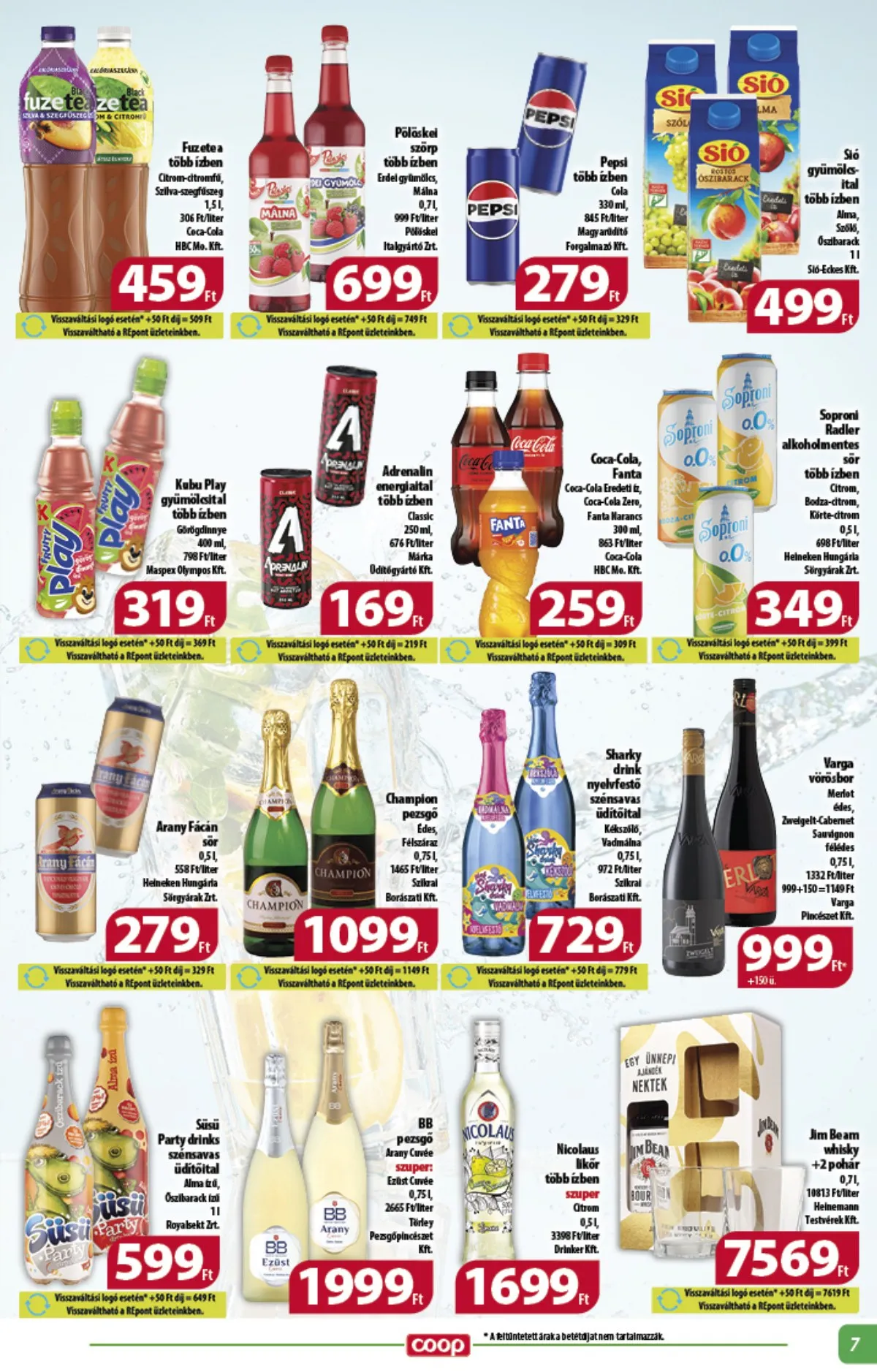 Coop akciós újság Alföld 11.21–11.27 – 7. oldal
