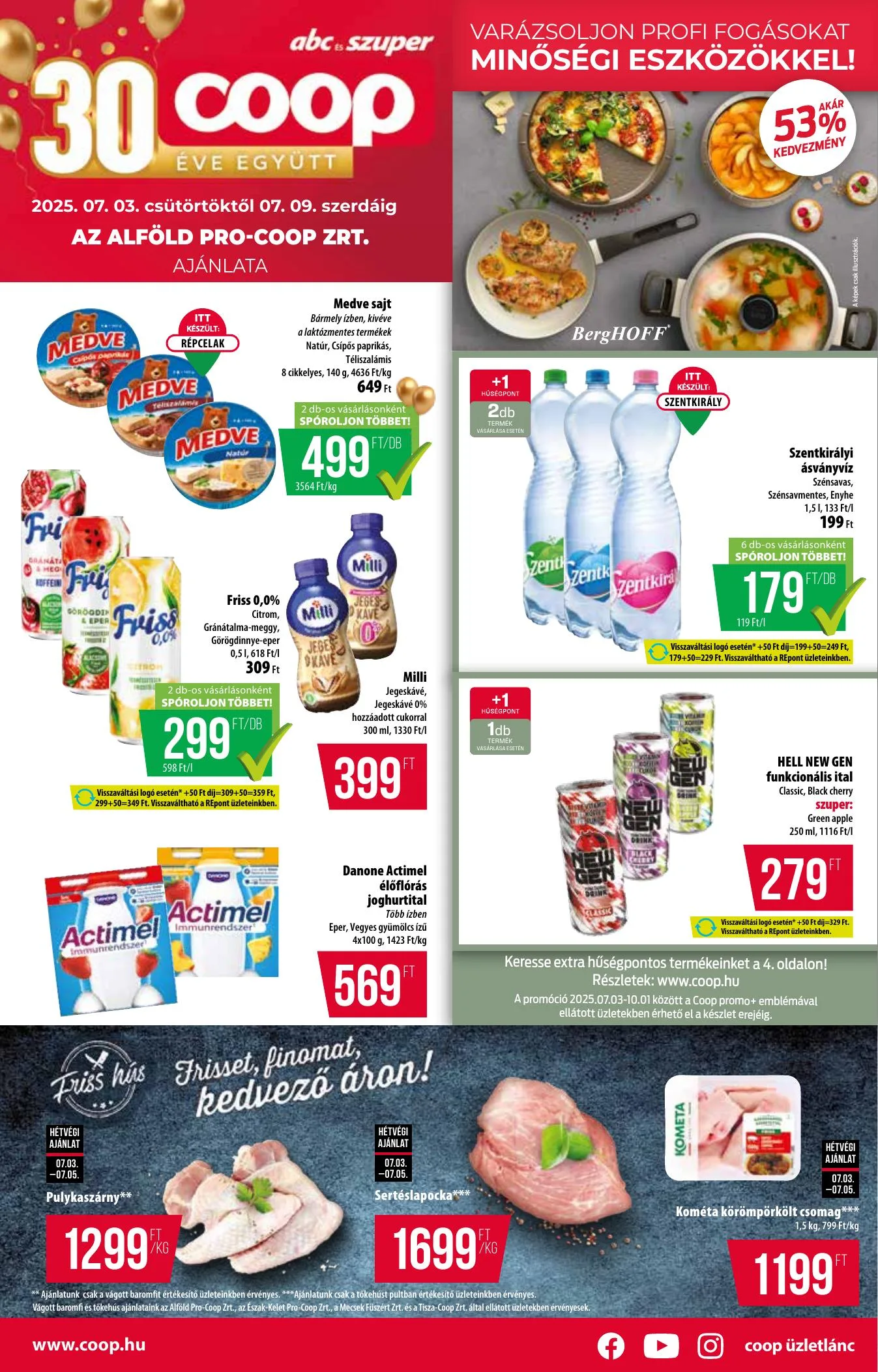 Coop akciós újság Alföld 07.03–07.09