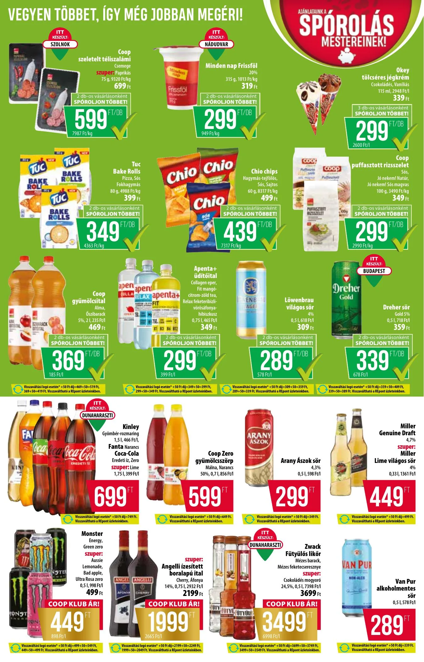 Coop akciós újság Alföld 07.03–07.09 – 5. oldal