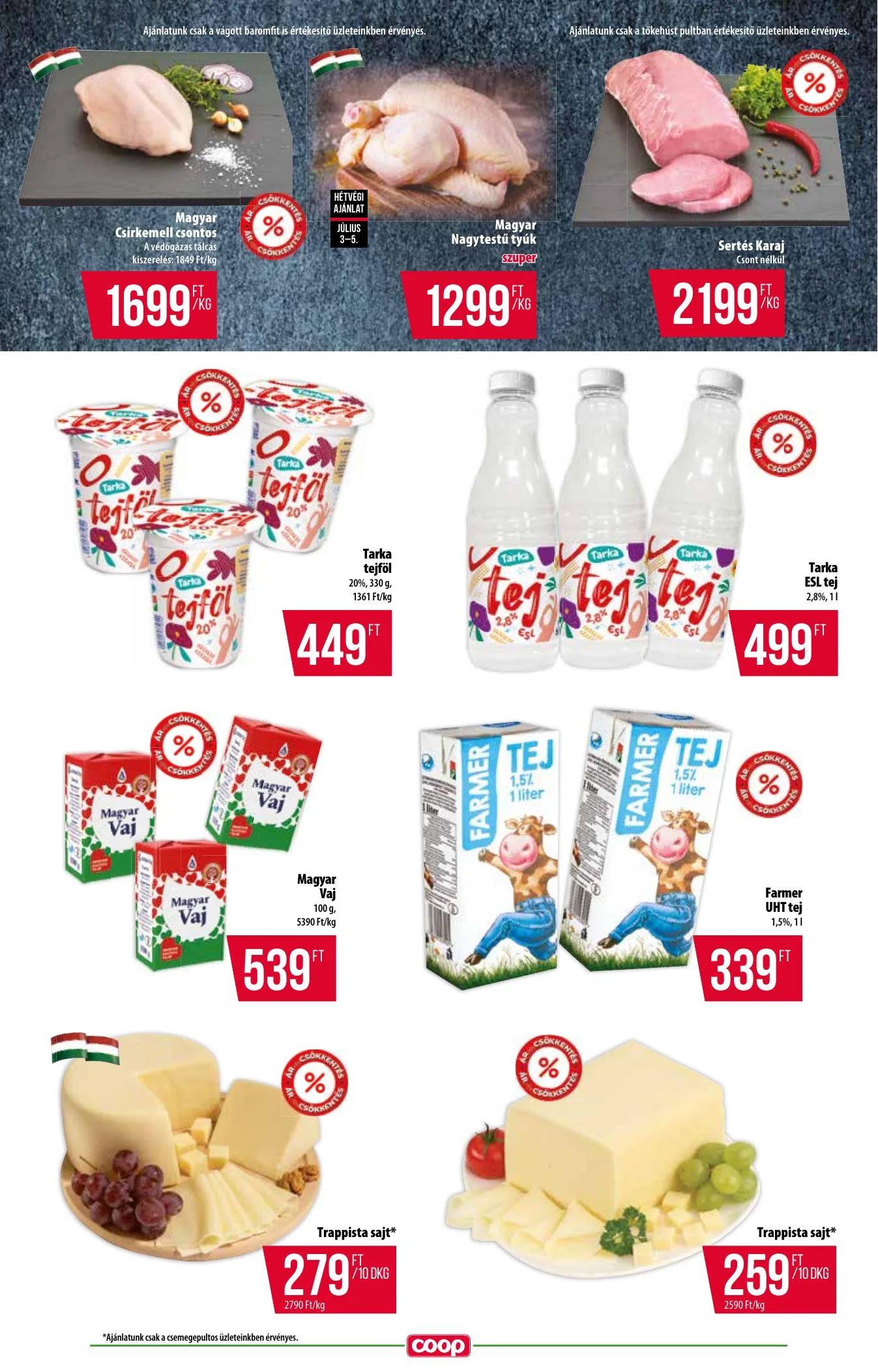 Coop akciós újság Alföld 07.03–07.09 – 7. oldal