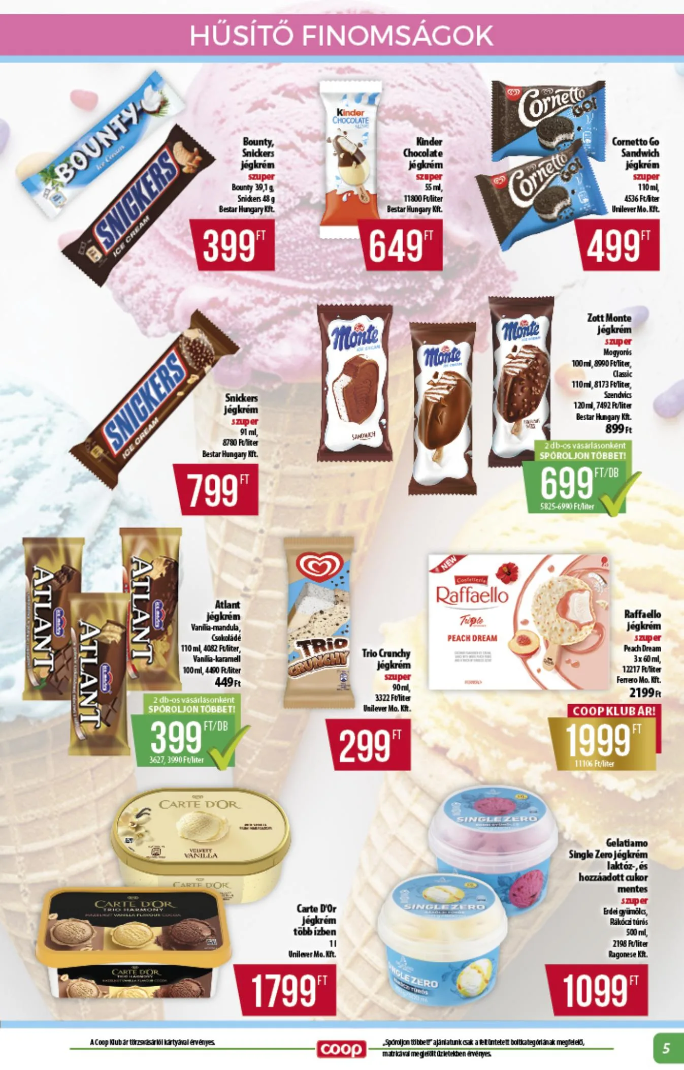 Coop akciós újság Alföld 07.17–07.23 – 5. oldal