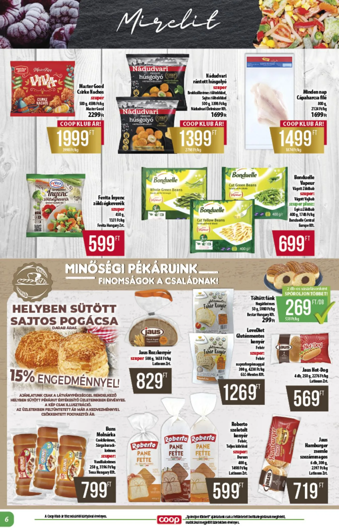 Coop akciós újság Alföld 07.17–07.23 – 6. oldal