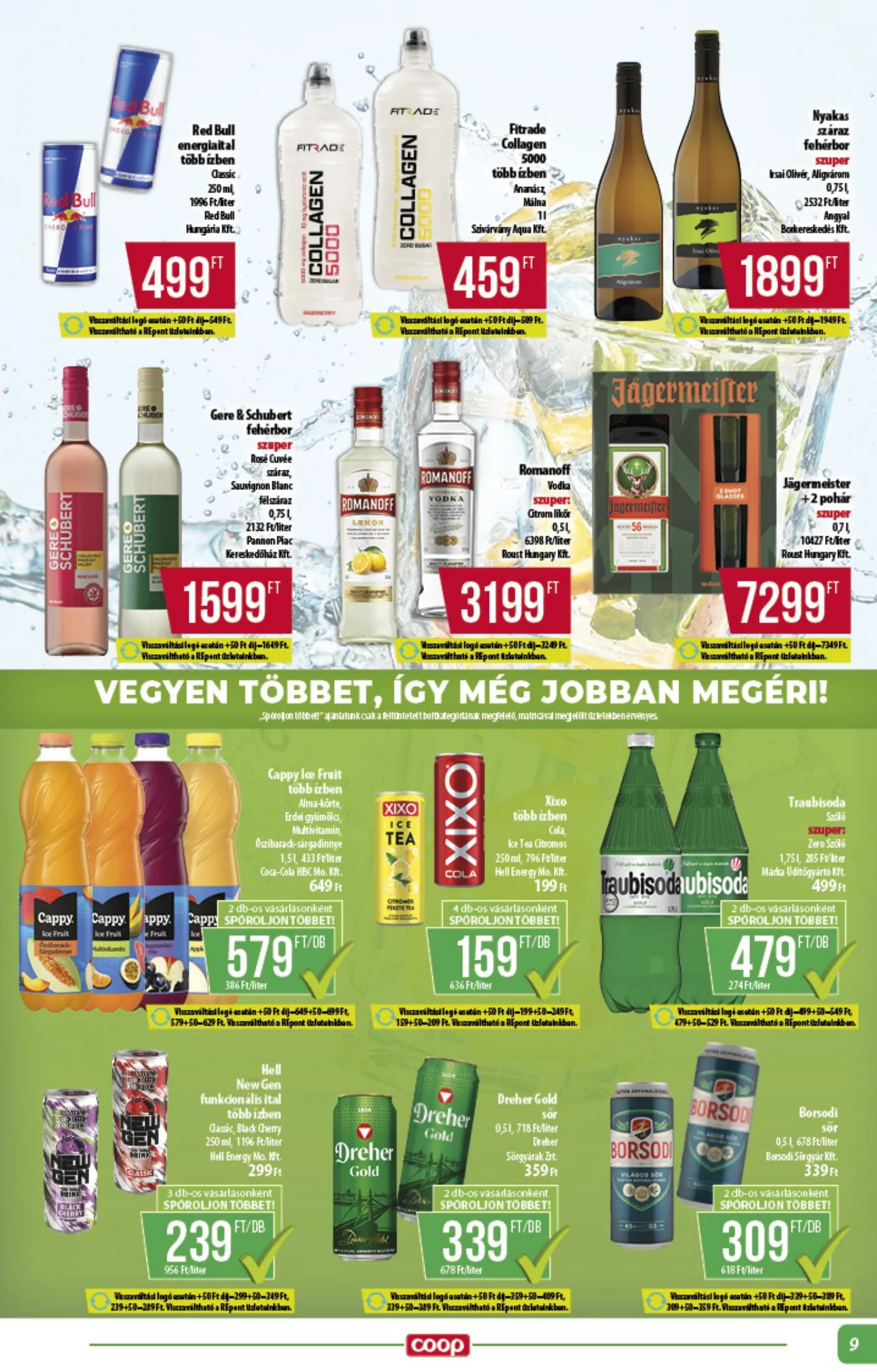 Coop akciós újság Alföld 07.17–07.23 – 9. oldal