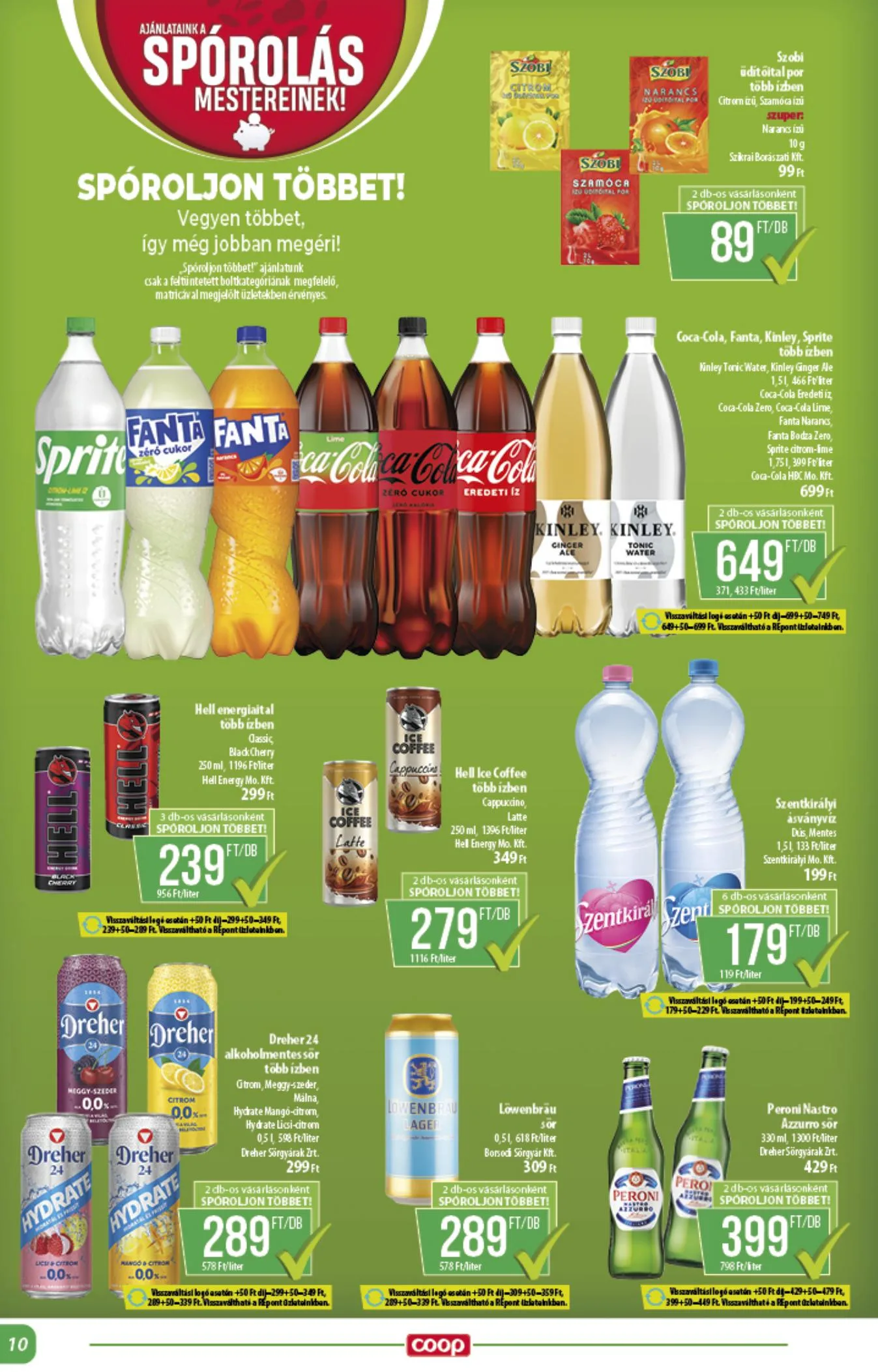 Coop akciós újság Alföld 07.24–07.30 – 10. oldal