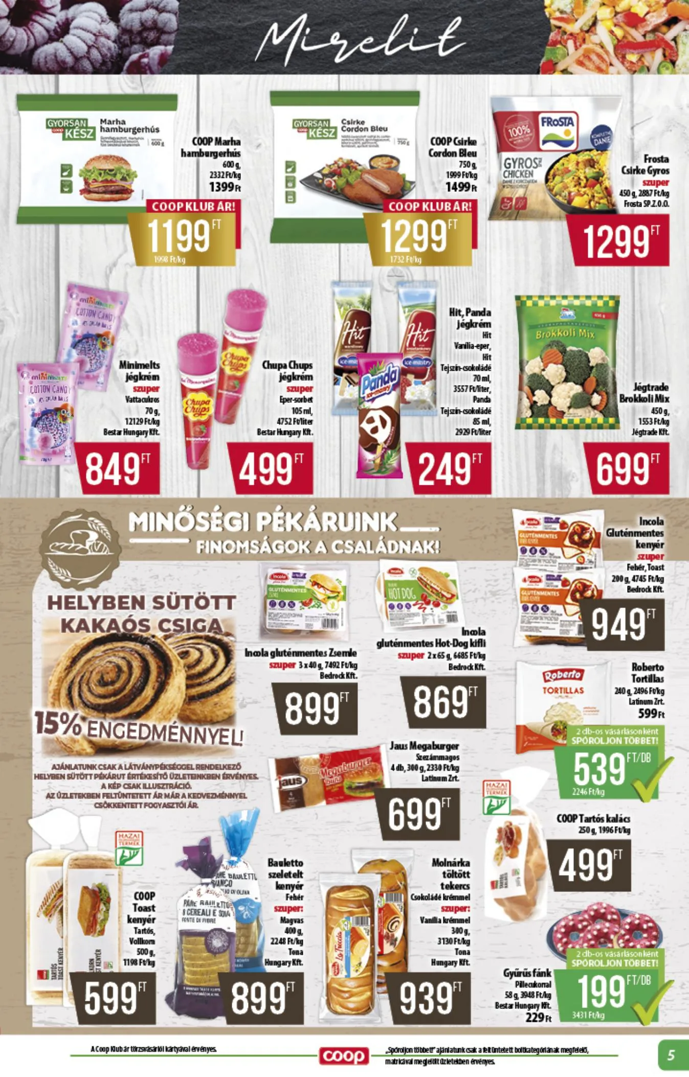 Coop akciós újság Alföld 07.24–07.30 – 5. oldal