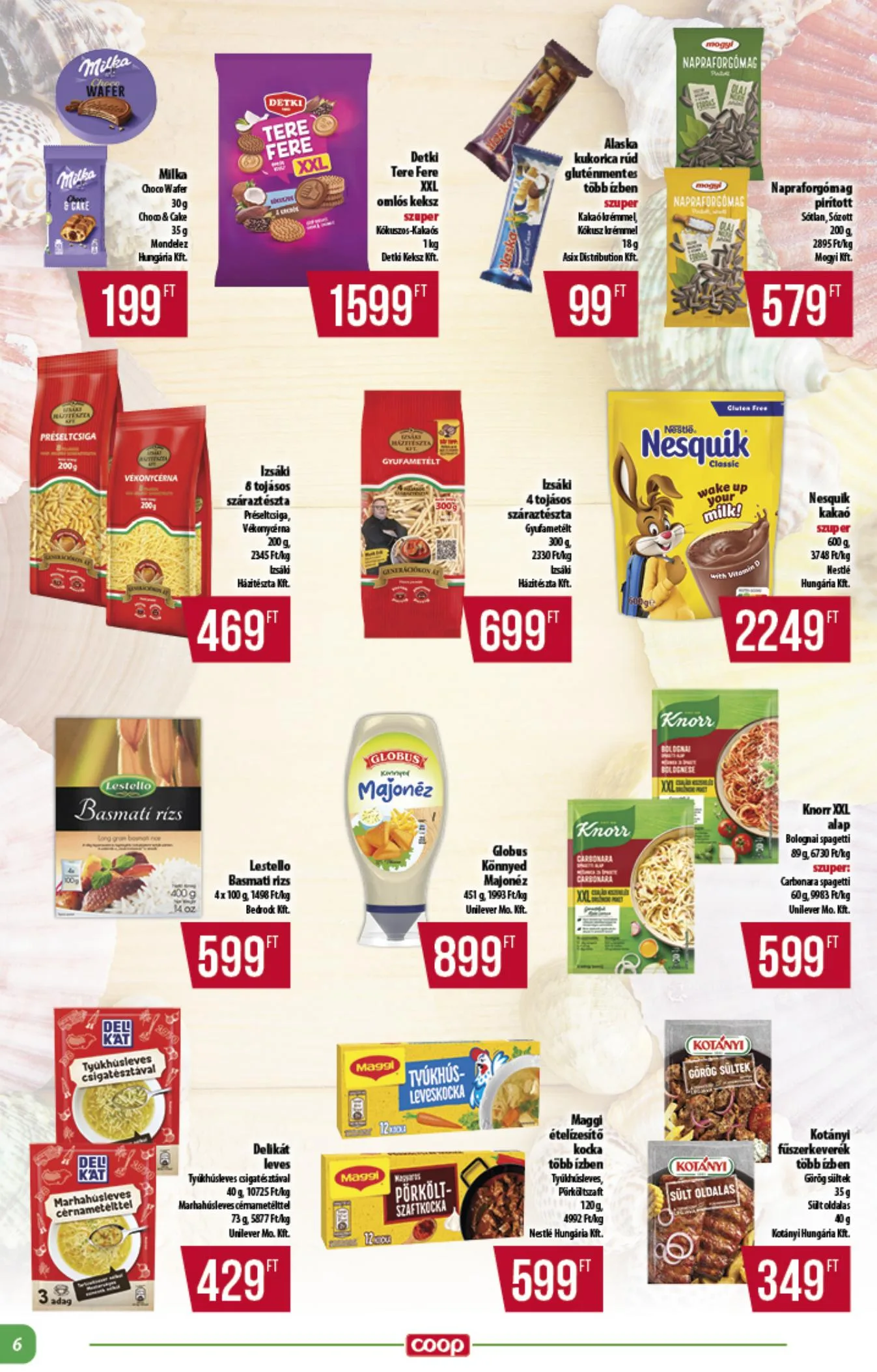 Coop akciós újság Alföld 07.24–07.30 – 6. oldal
