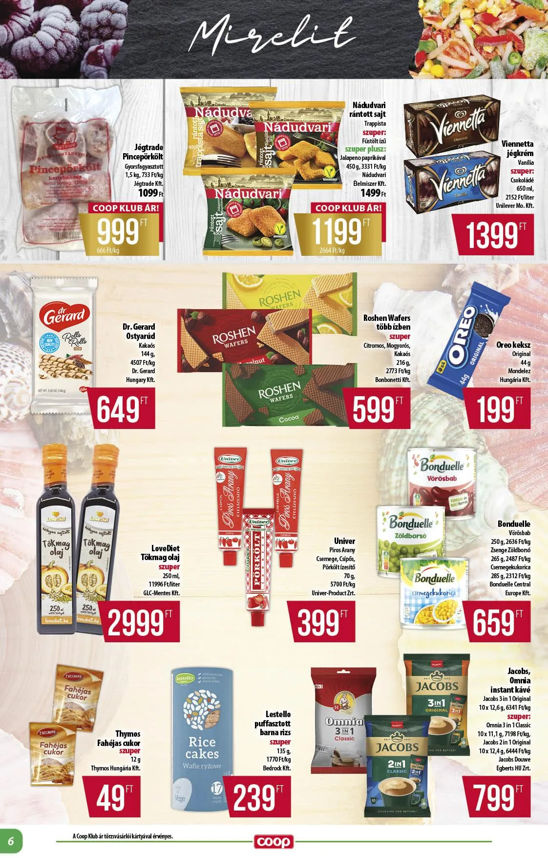 Coop akciós újság Alföld 08.14–08.19 – 13. oldal