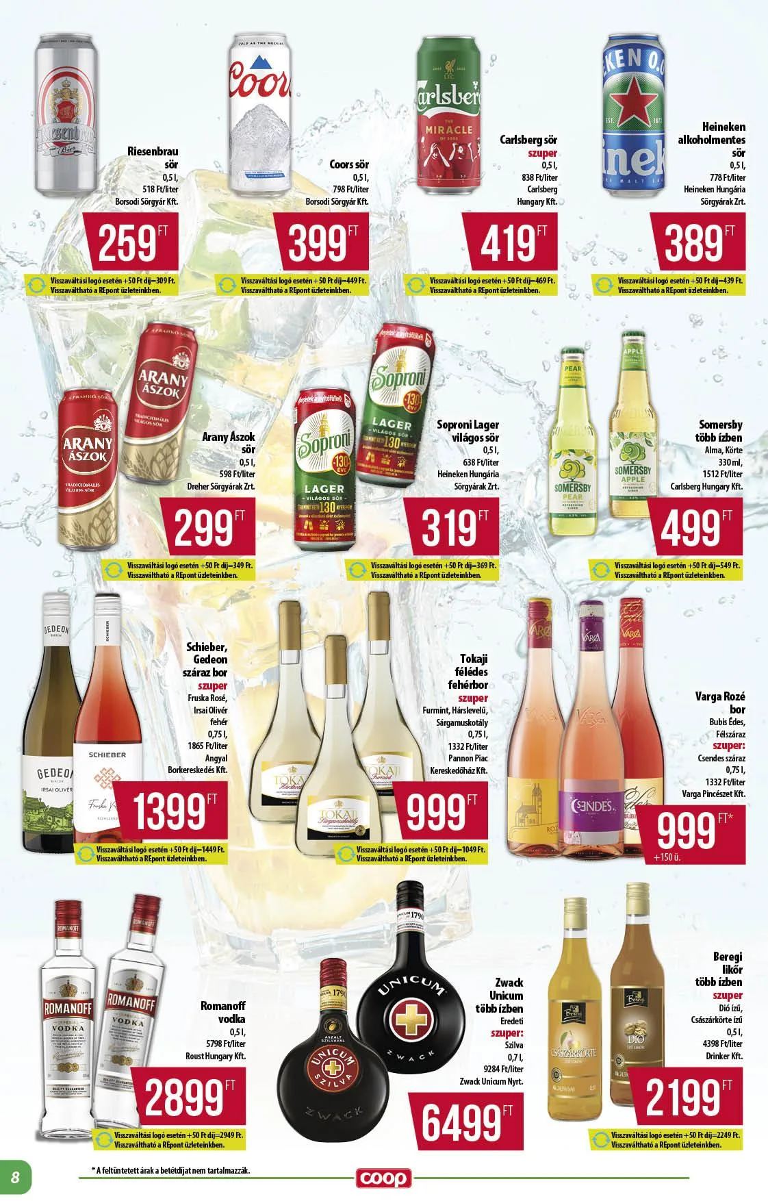 Coop akciós újság Alföld 08.14–08.19 – 15. oldal