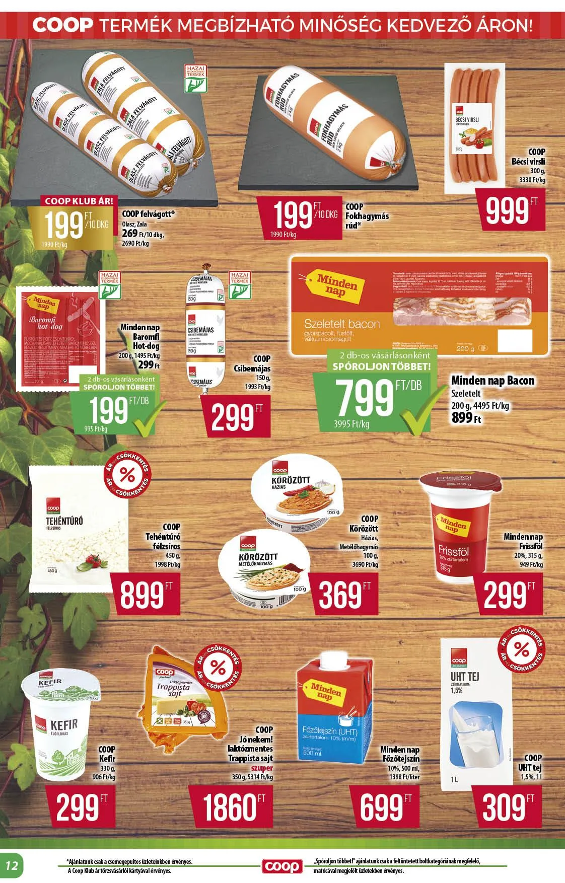 Coop akciós újság Alföld 08.14–08.19 – 4. oldal