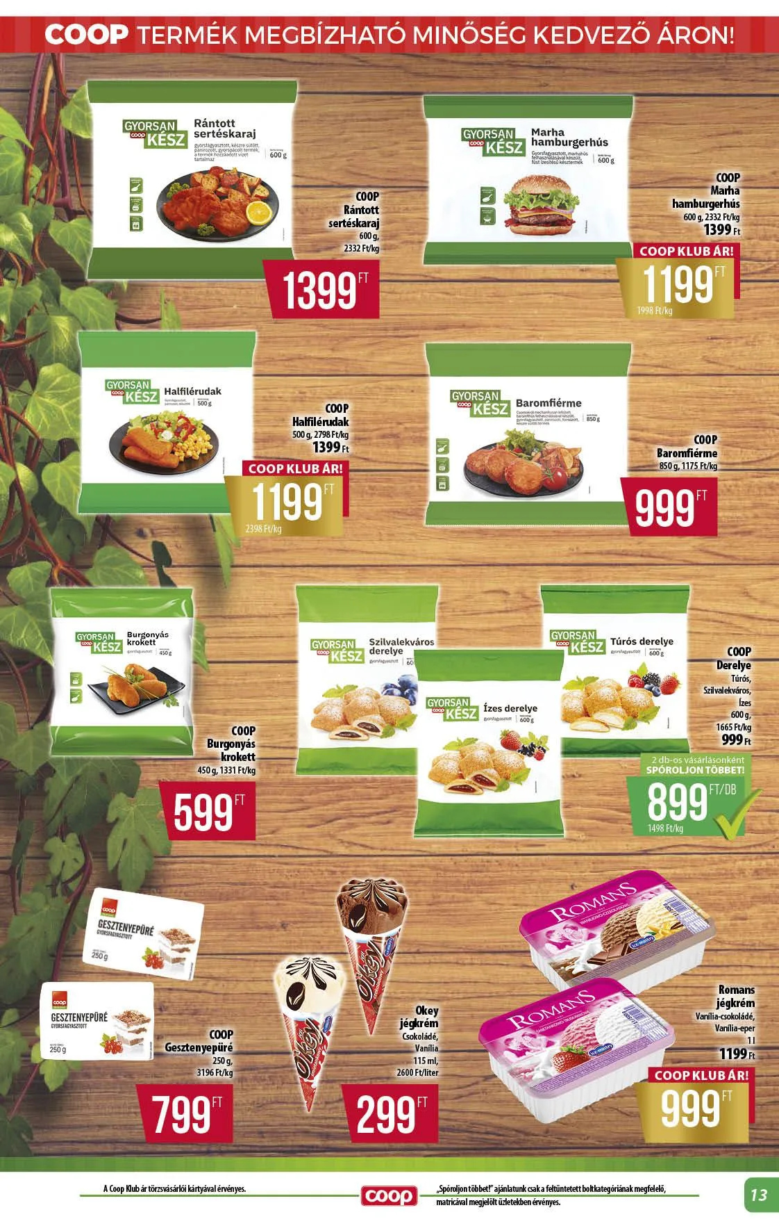 Coop akciós újság Alföld 08.14–08.19 – 5. oldal