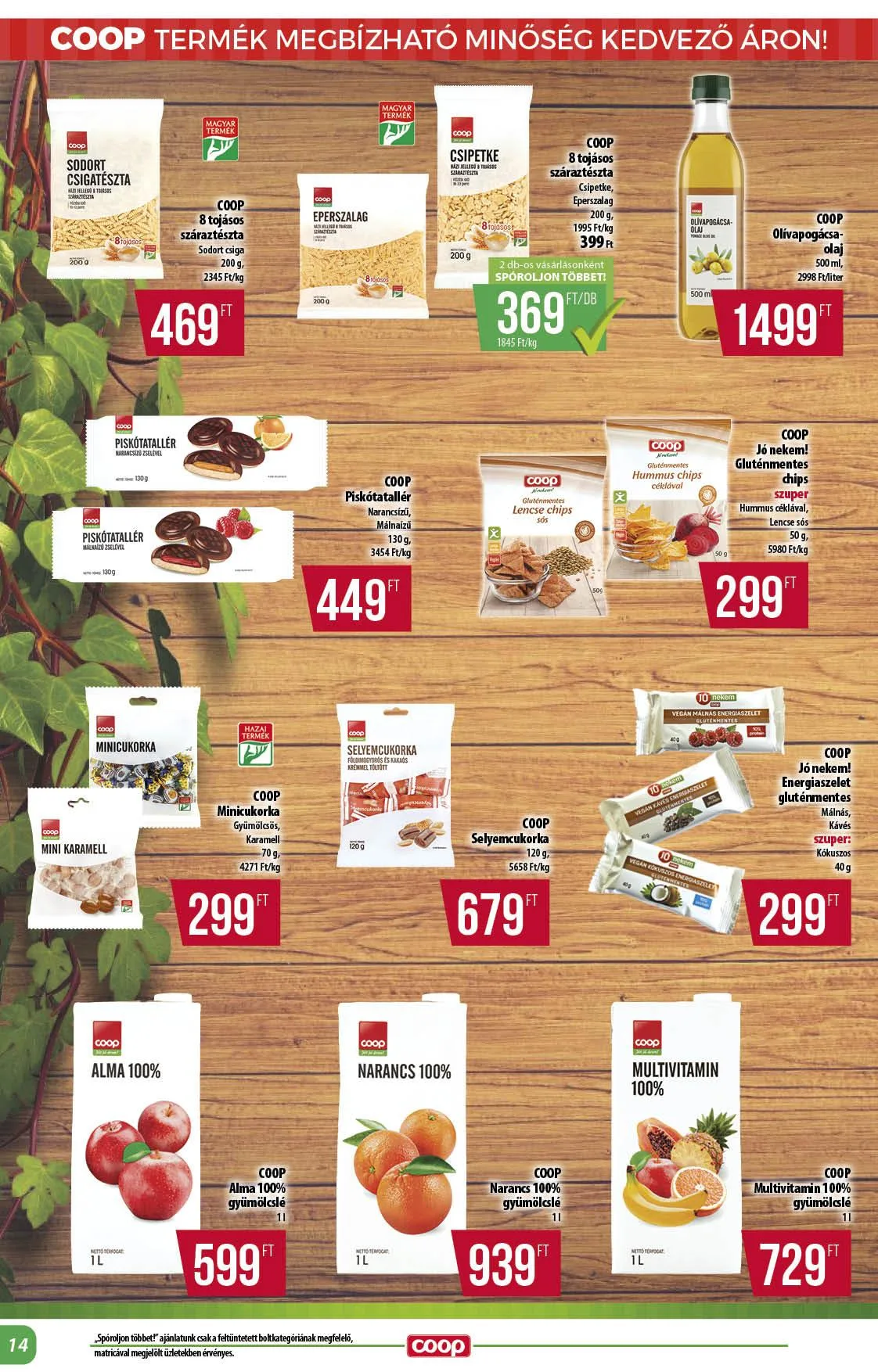 Coop akciós újság Alföld 08.14–08.19 – 6. oldal