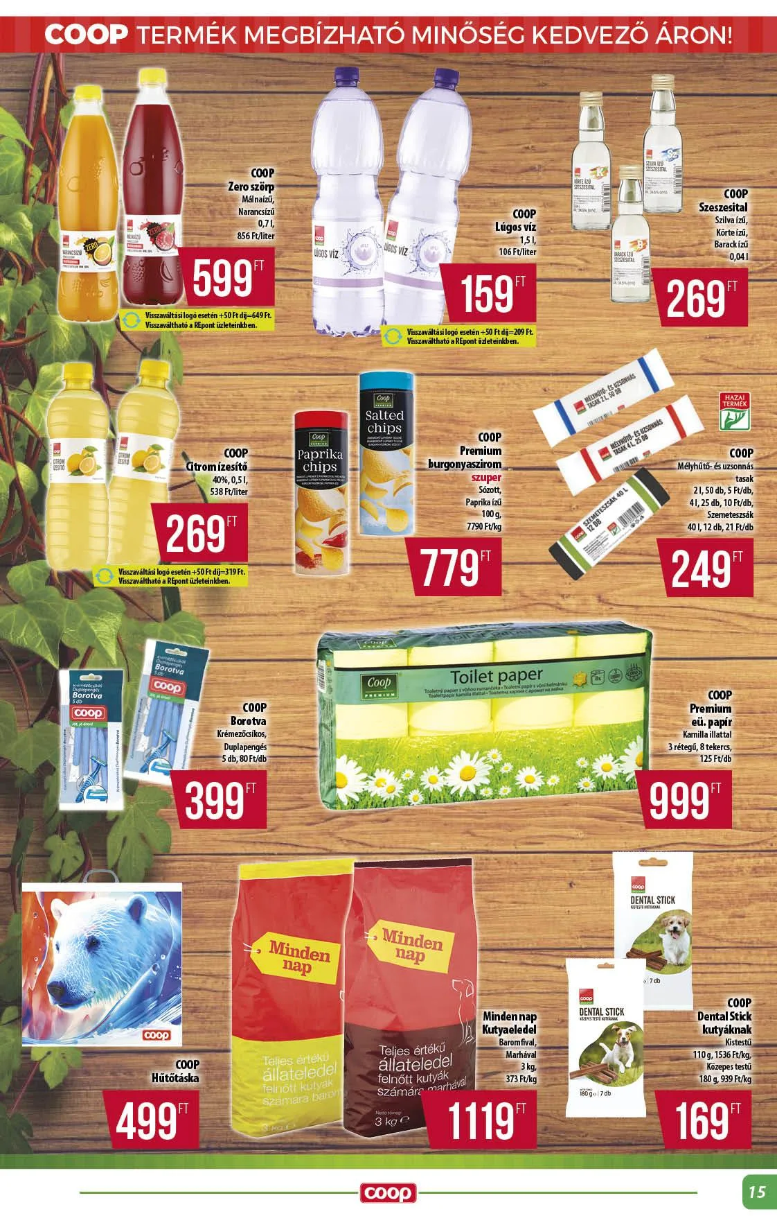 Coop akciós újság Alföld 08.14–08.19 – 7. oldal