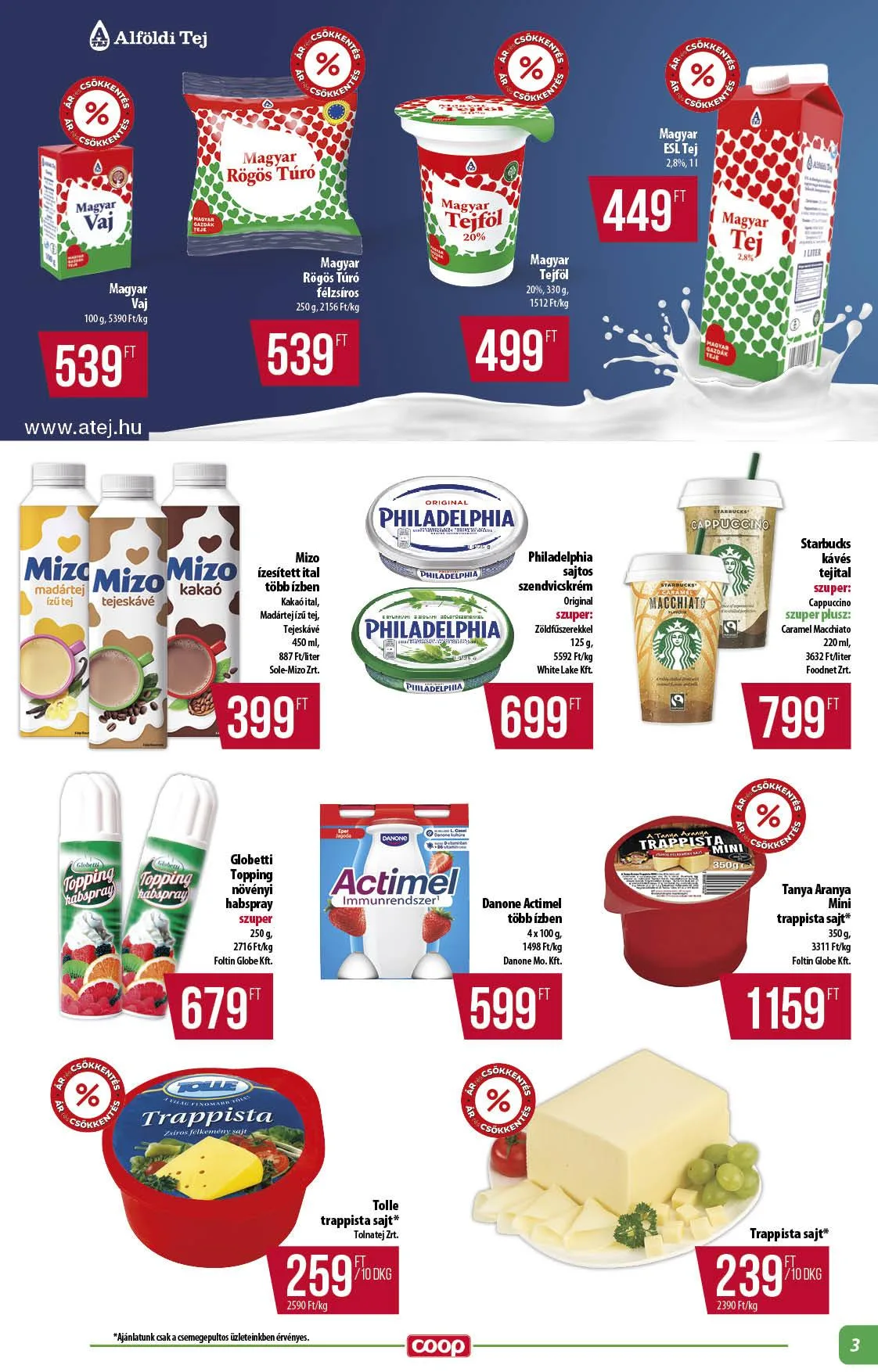 Coop akciós újság Alföld 08.21–09.03 – 10. oldal