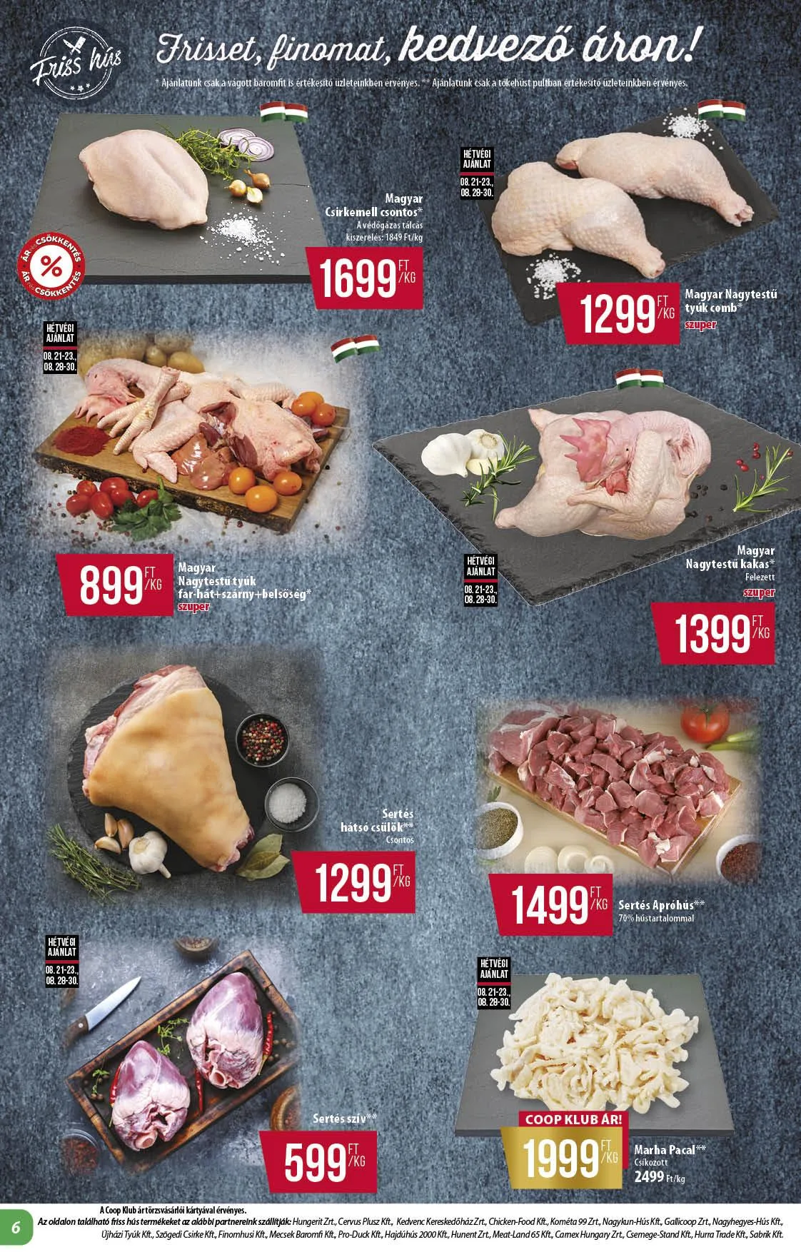 Coop akciós újság Alföld 08.21–09.03 – 13. oldal