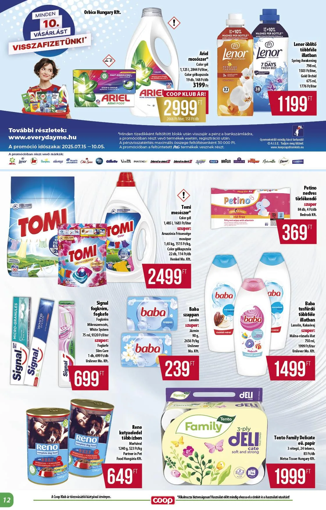 Coop akciós újság Alföld 08.21–09.03 – 4. oldal