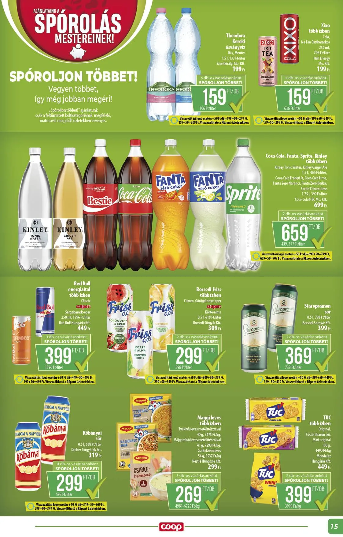 Coop akciós újság Alföld 08.21–09.03 – 7. oldal