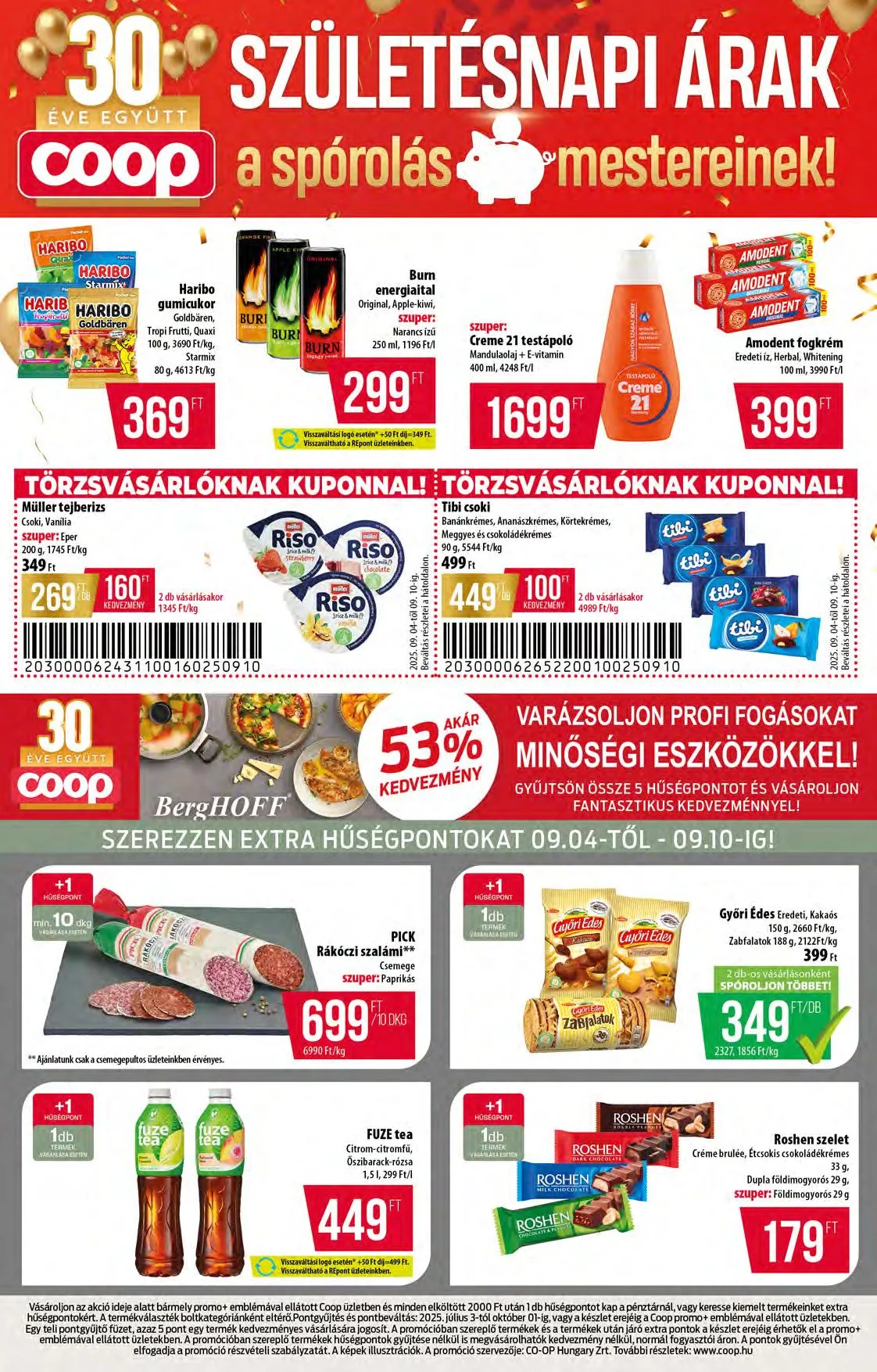 Coop akciós újság Alföld 09.04–09.10 – 10. oldal