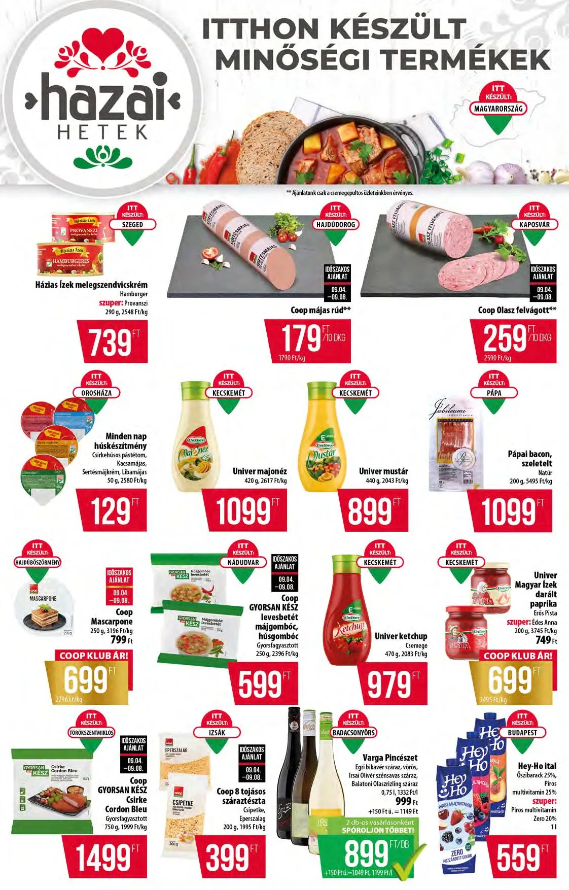 Coop akciós újság Alföld 09.04–09.10 – 7. oldal