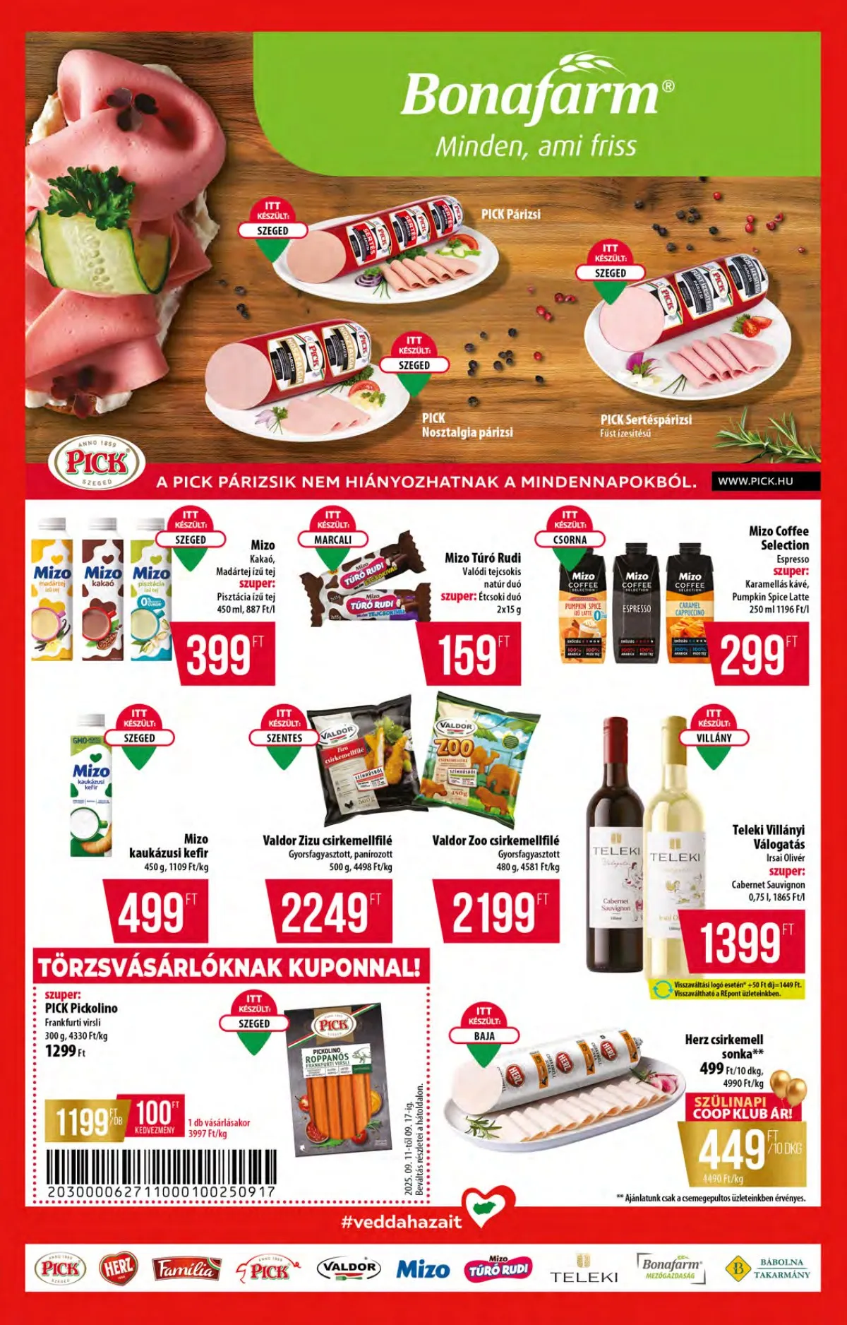 Coop akciós újság Alföld 09.11–09.17 – 4. oldal