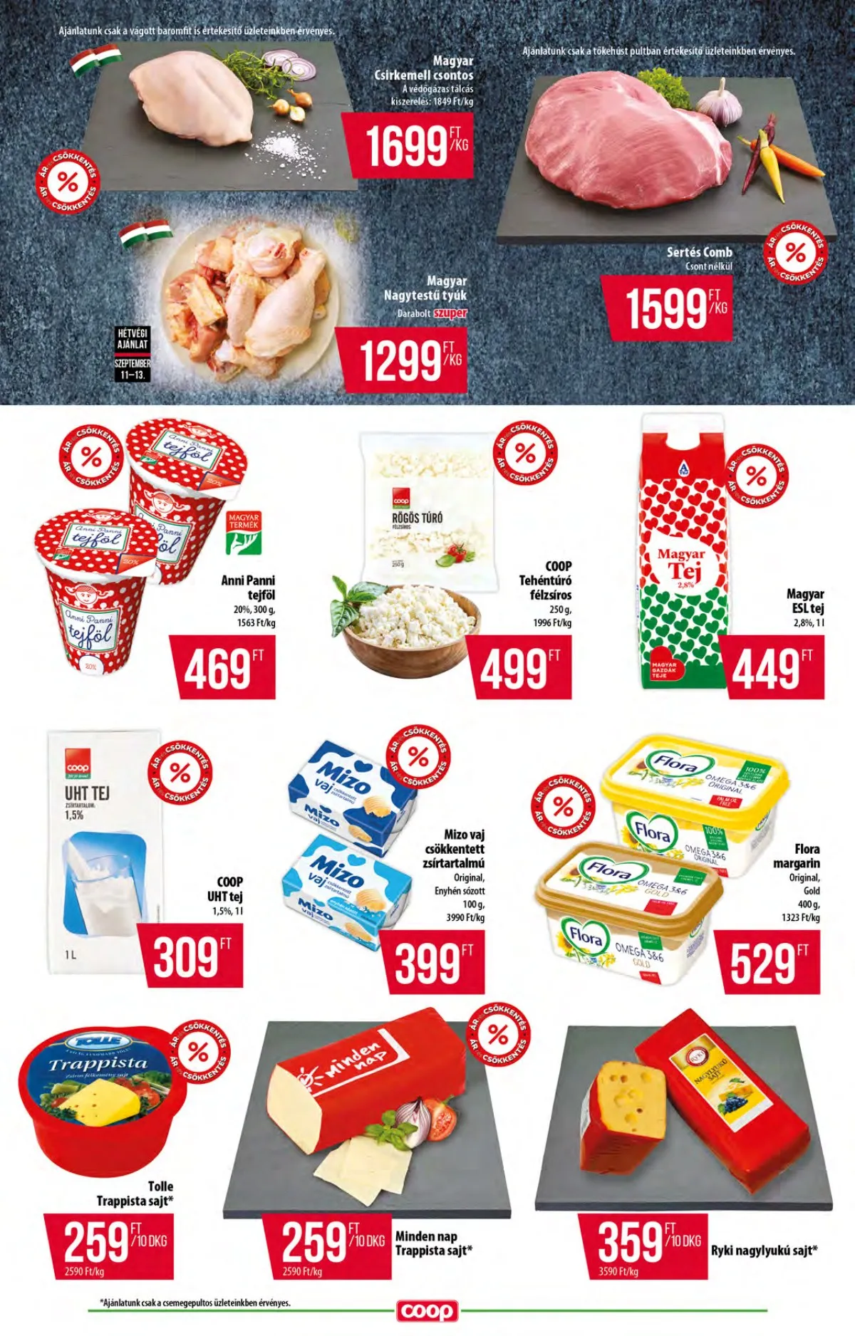 Coop akciós újság Alföld 09.11–09.17 – 7. oldal