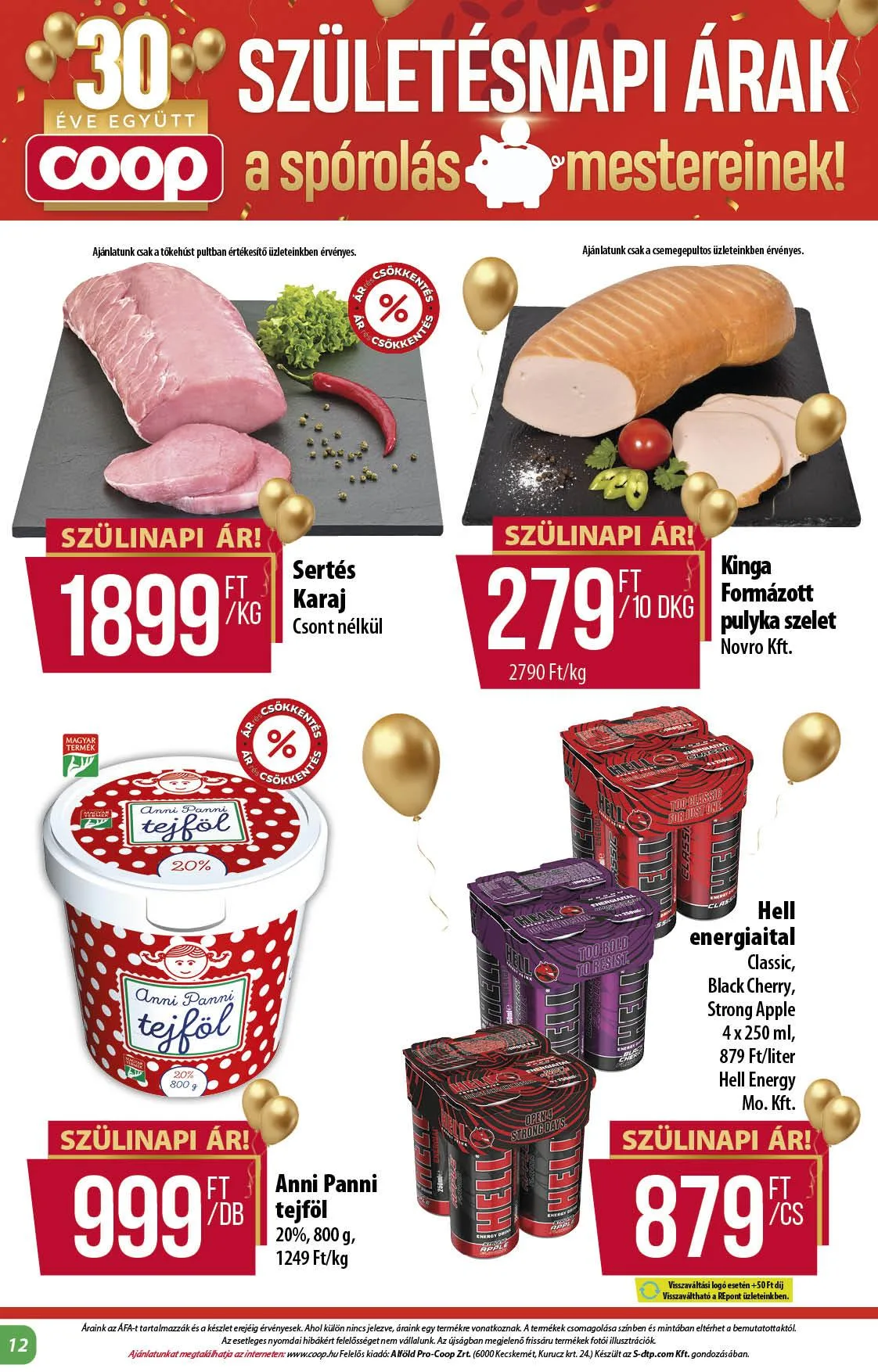 Coop akciós újság Alföld 09.18–09.24 – 4. oldal