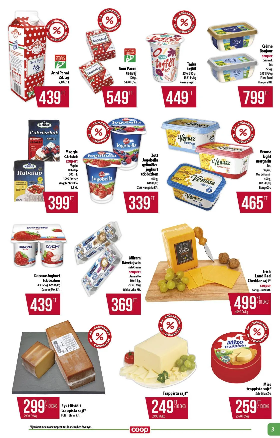 Coop akciós újság Alföld 09.18–09.24 – 6. oldal