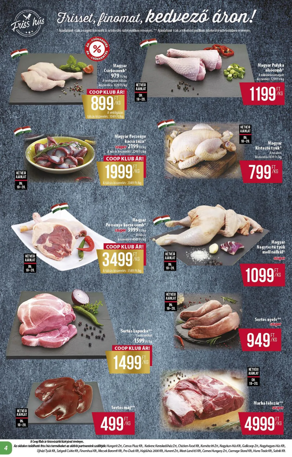 Coop akciós újság Alföld 09.18–09.24 – 7. oldal