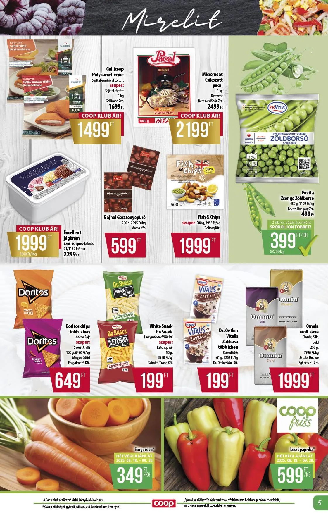 Coop akciós újság Alföld 09.18–09.24 – 8. oldal