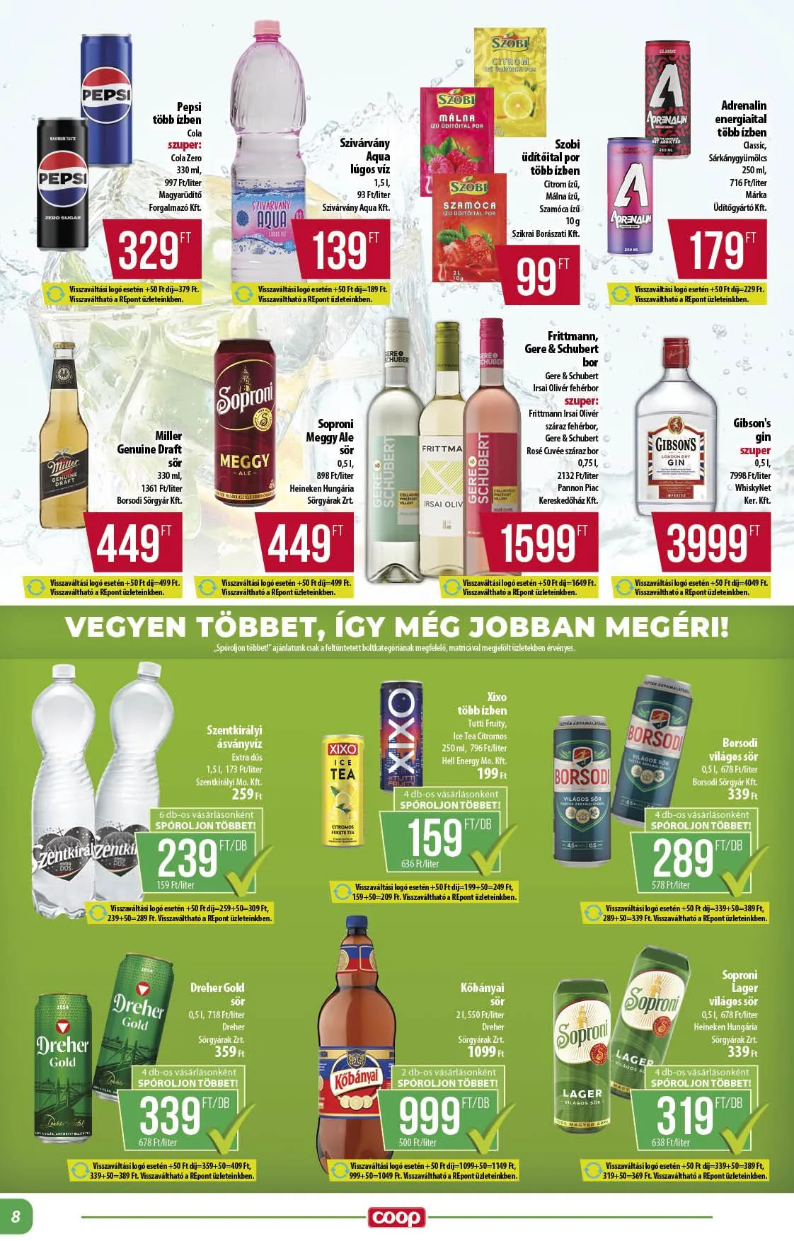 Coop akciós újság Alföld 09.25–10.01 – 11. oldal