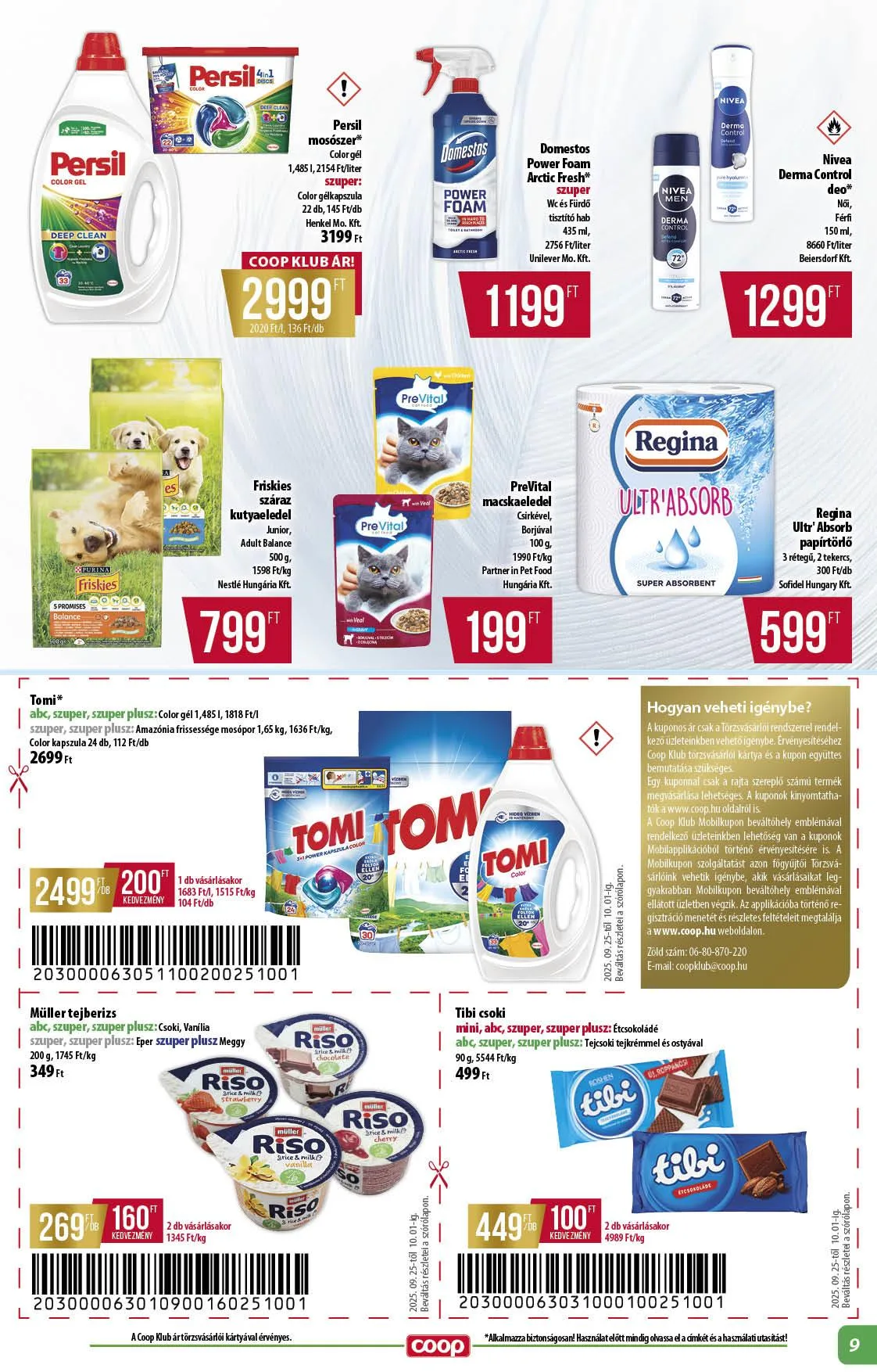 Coop akciós újság Alföld 09.25–10.01 – 12. oldal